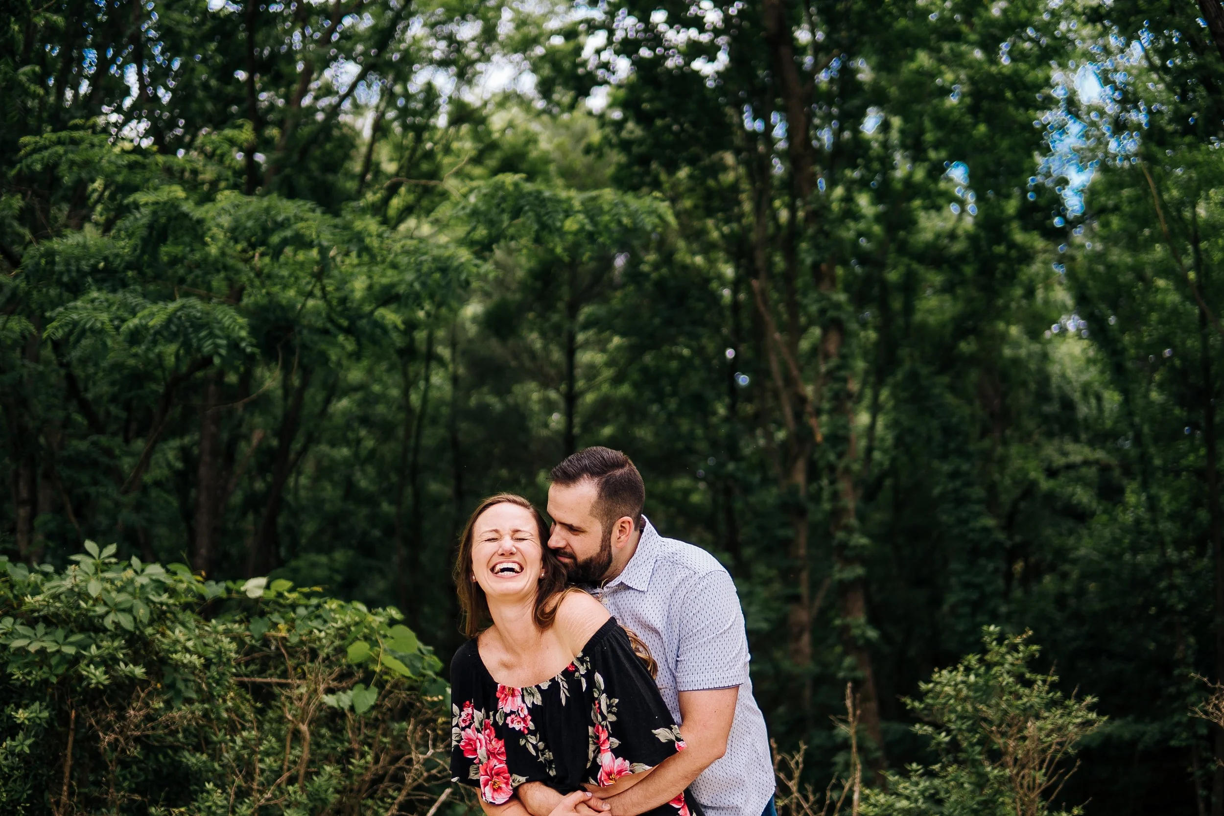 Jon Marc &amp; Ashley's Engagement Session at Claytor Nature Study Center, Virginia