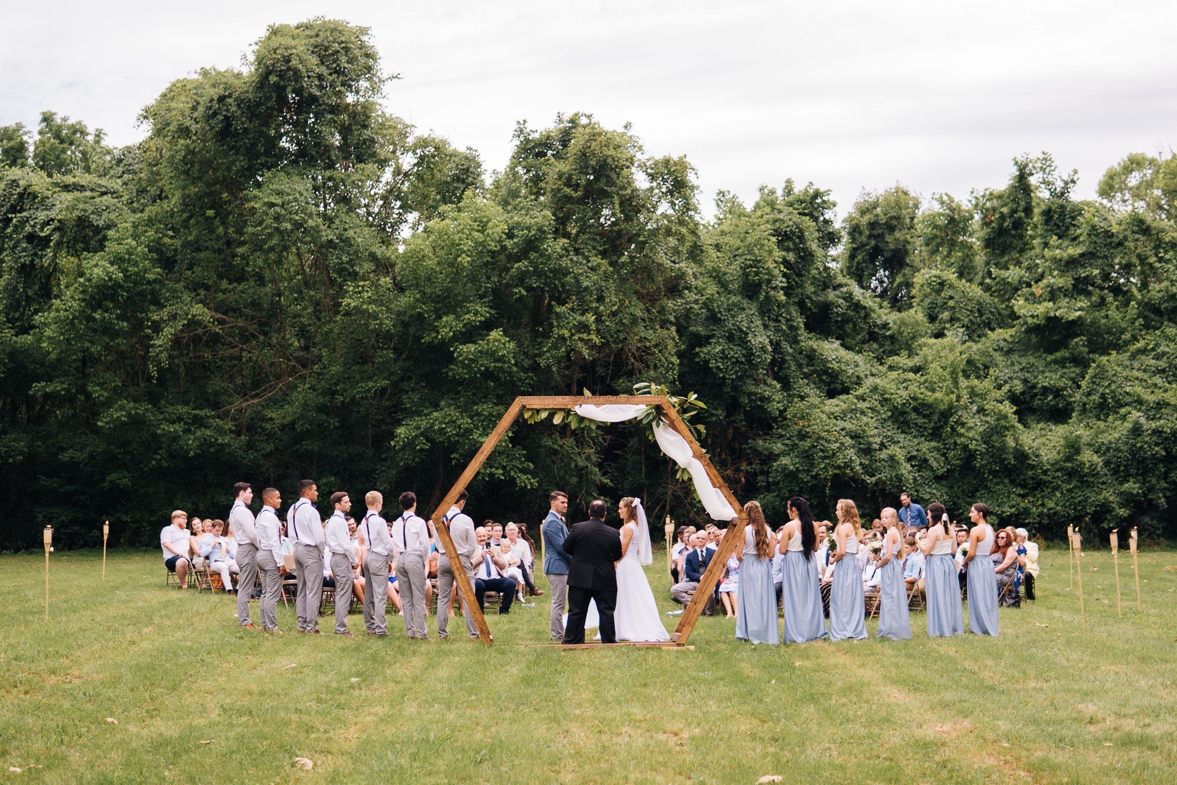 Michael and Abigael Virginia Warehouse Industrial Boho Wedding in Blue and Ivory by Jonathan Hannah Photography-18.jpg