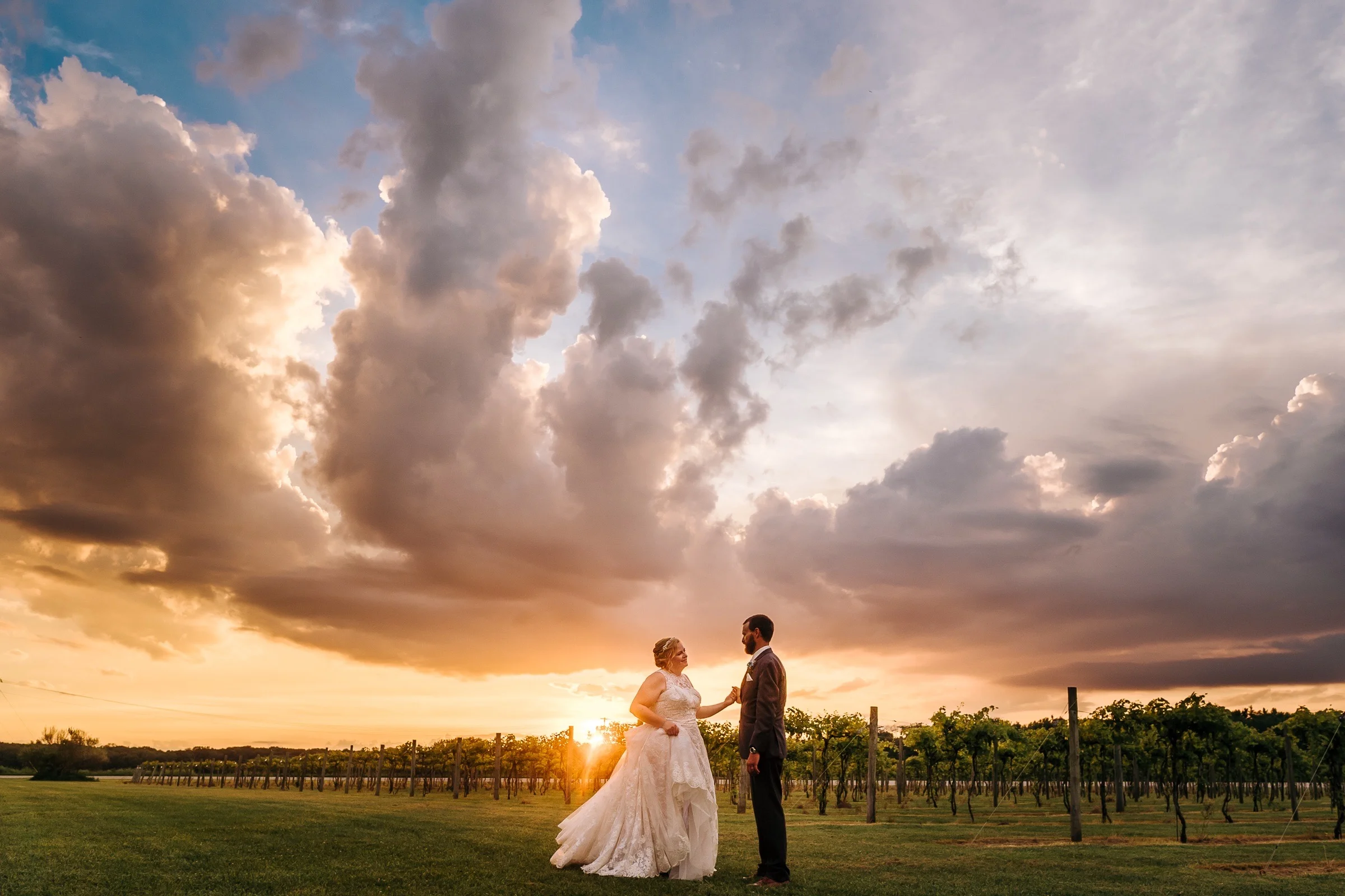 Matthew &amp; Heather’s Midwest Vineyard Wedding near Chicago, Illinois