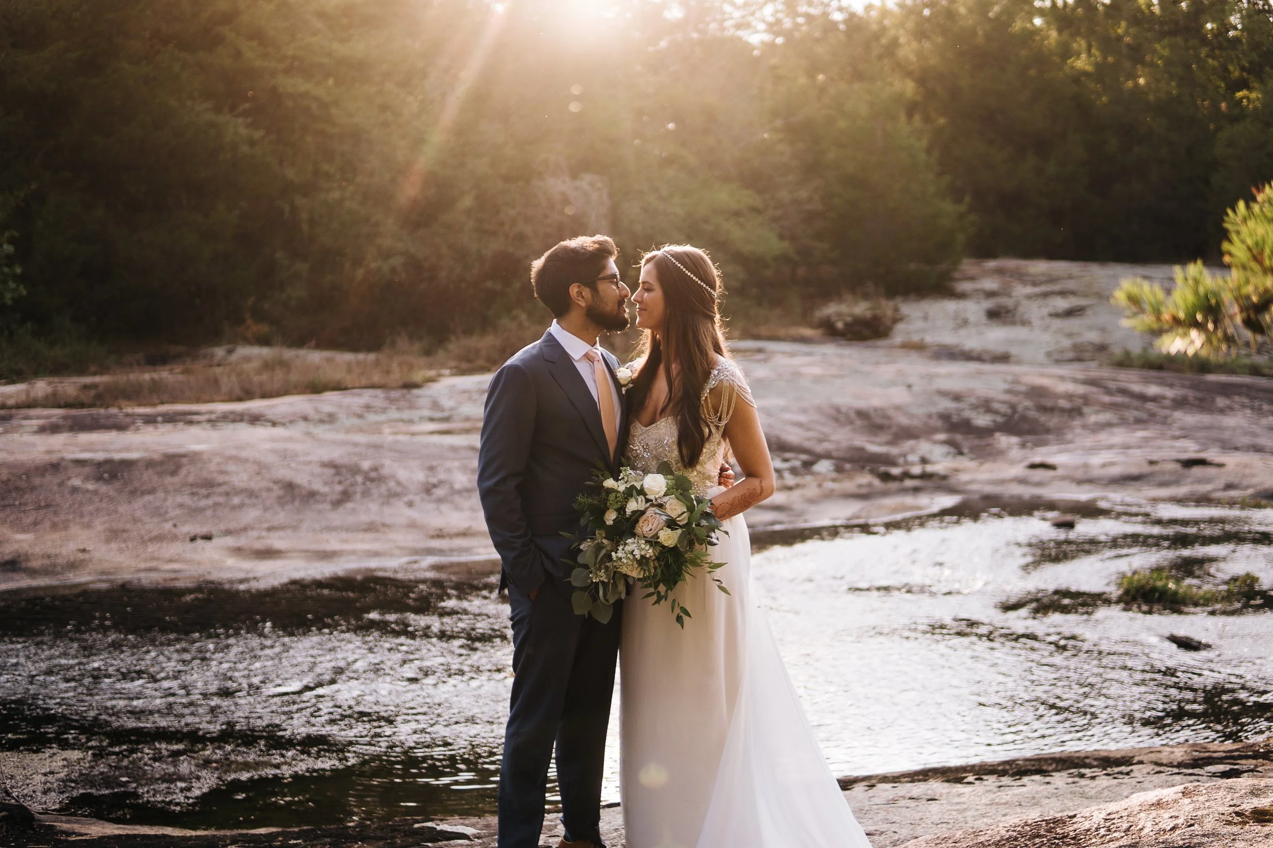 Vince &amp; Nasia's Multicultural Wedding at The Mill at Fine Creek, Virginia