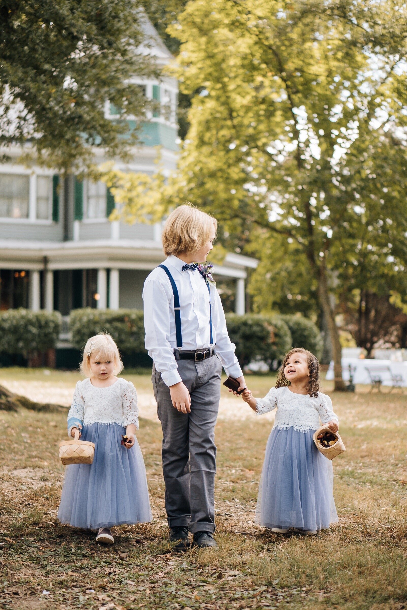 backyard wedding with bounce house balloons and donuts at avoca museum altavista lynchburg va by jonathan hannah photography-13.jpg