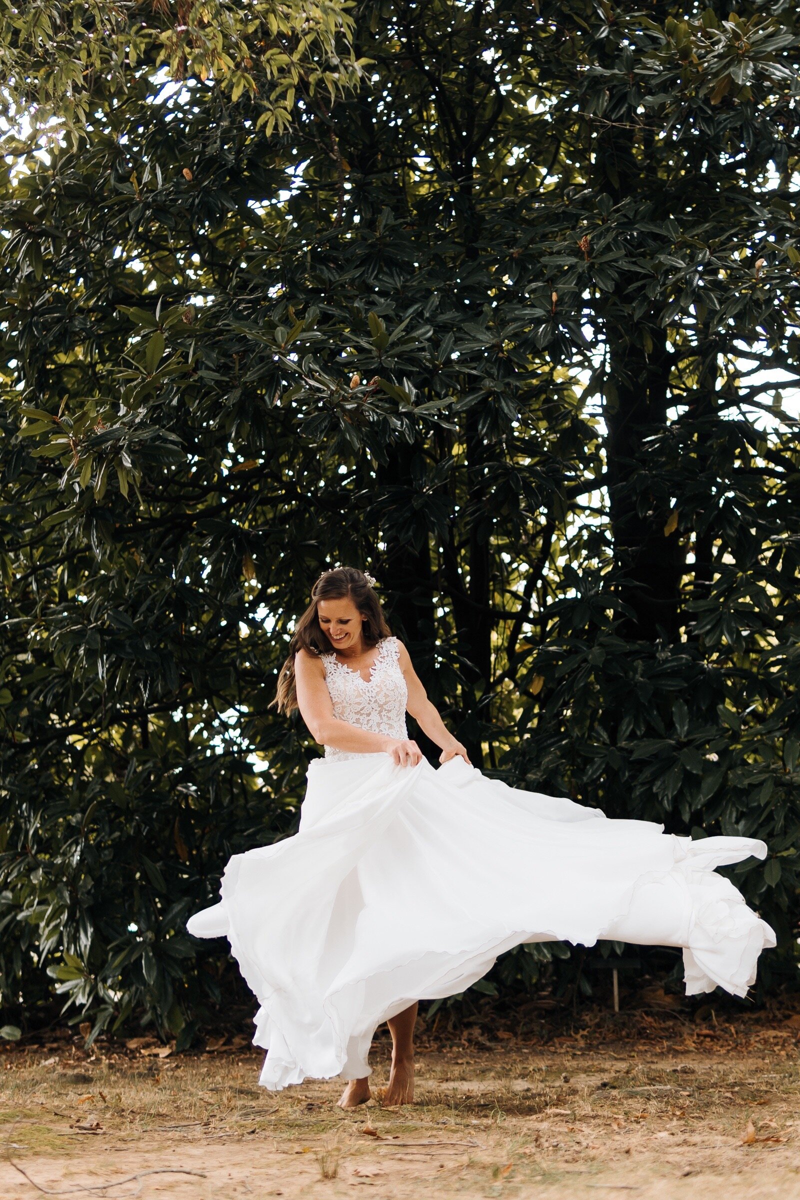 backyard wedding with bounce house balloons and donuts at avoca museum altavista lynchburg va by jonathan hannah photography-25.jpg