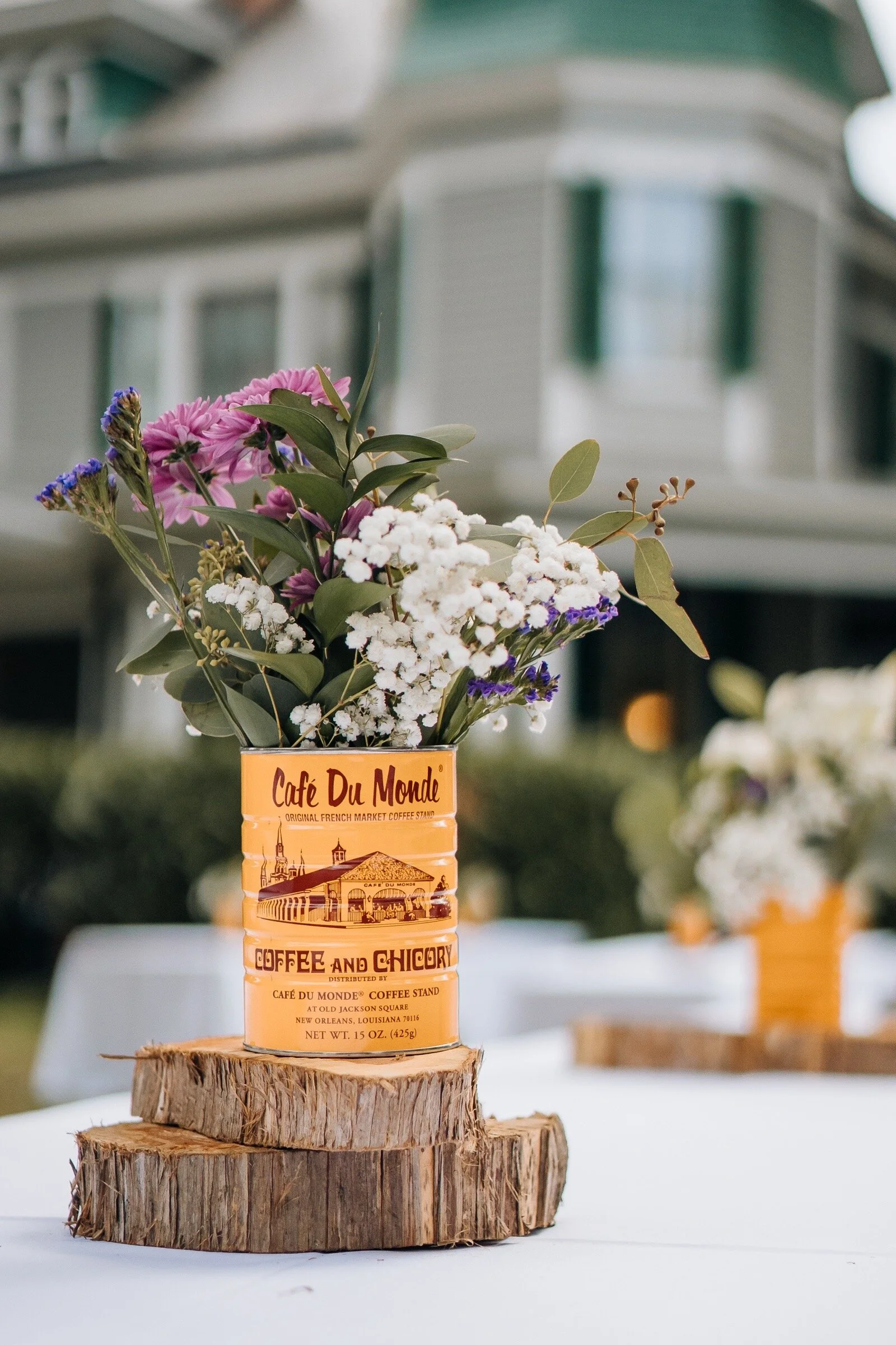 backyard wedding with bounce house balloons and donuts at avoca museum altavista lynchburg va by jonathan hannah photography-35.jpg