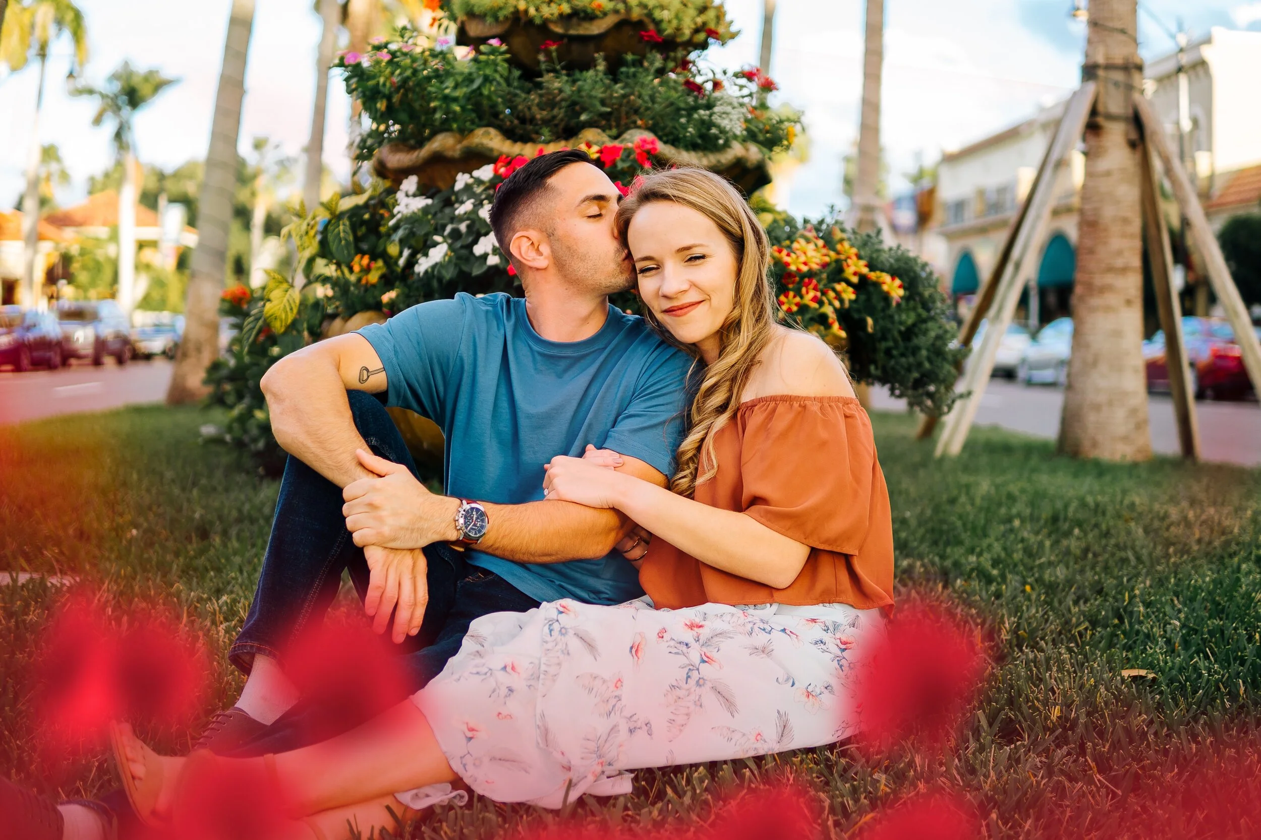 Ryan &amp; Melissa's Engagement Session in Historic Venice Beach, Florida