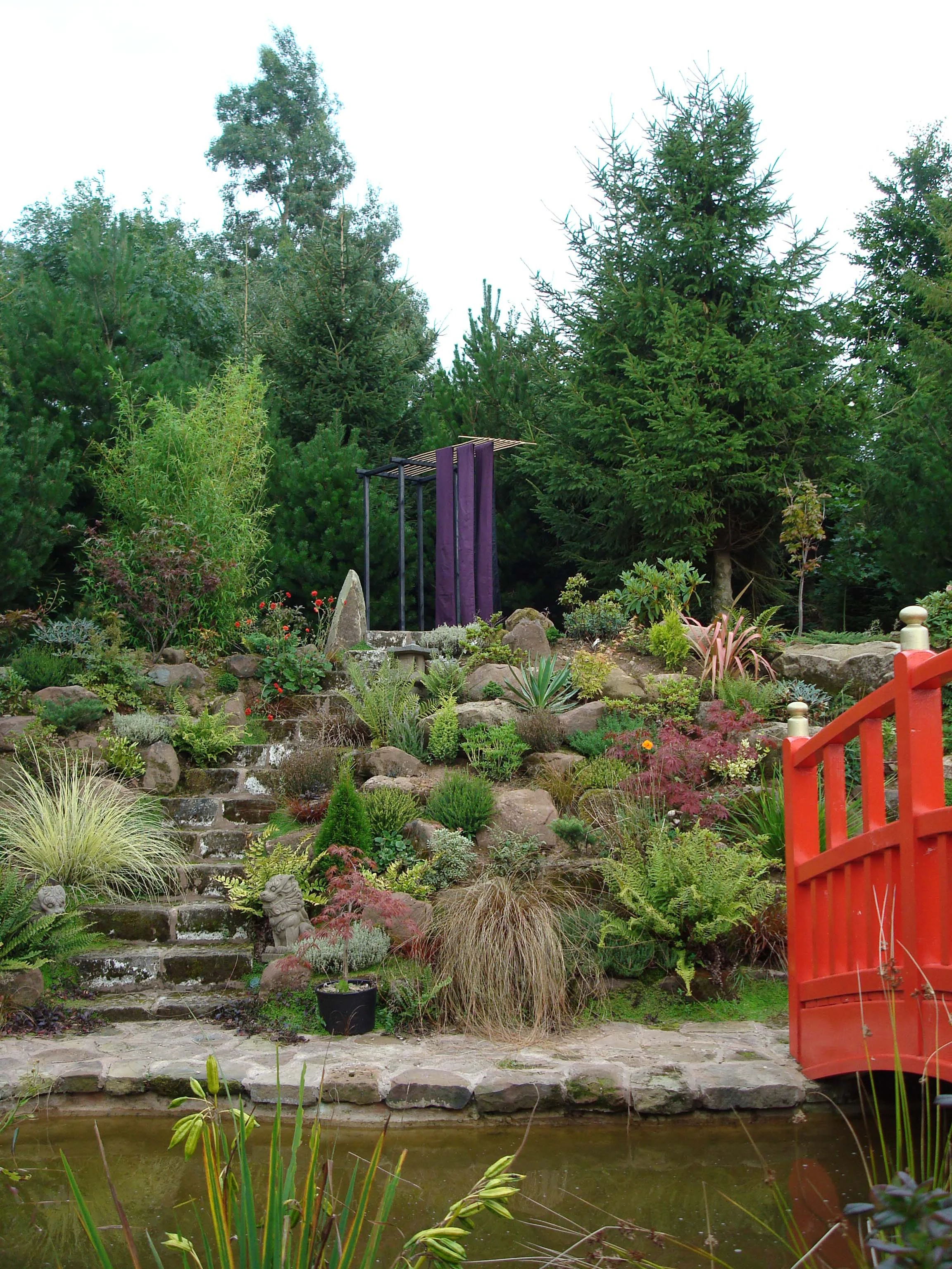 2008 "Obi" The Japanese Garden within Mount Pleasant Garden, Cheshire.
