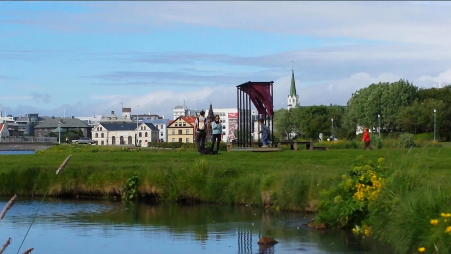 2014 "Absent Core" Þorfinnstjörn, Hljómskálagarðurinn Reykjavík.