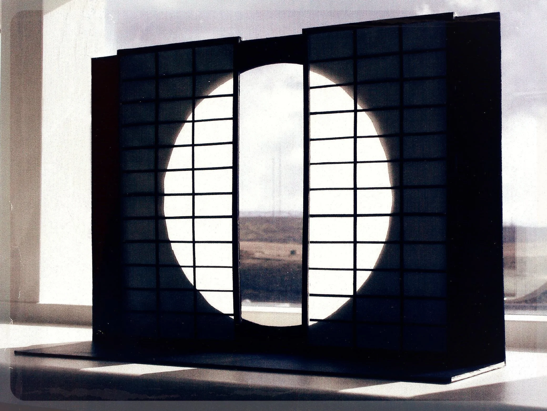 Shoji screen wall for a Japanese teahouse 2005