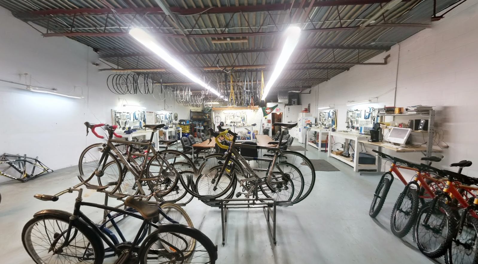 During a thorough cleaning of the shop… looks pretty sparse back in 2015