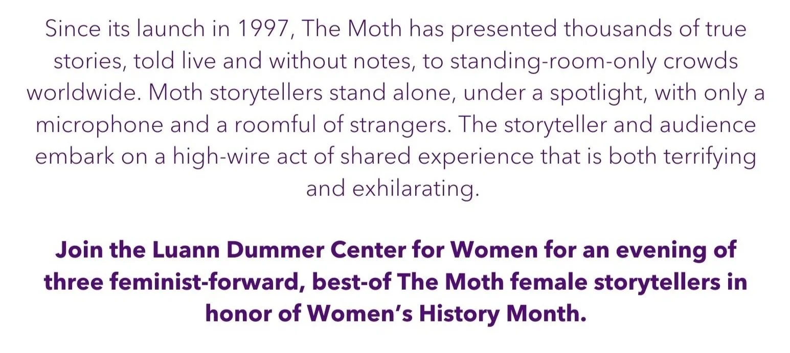 Women'a History Month with MothWorks