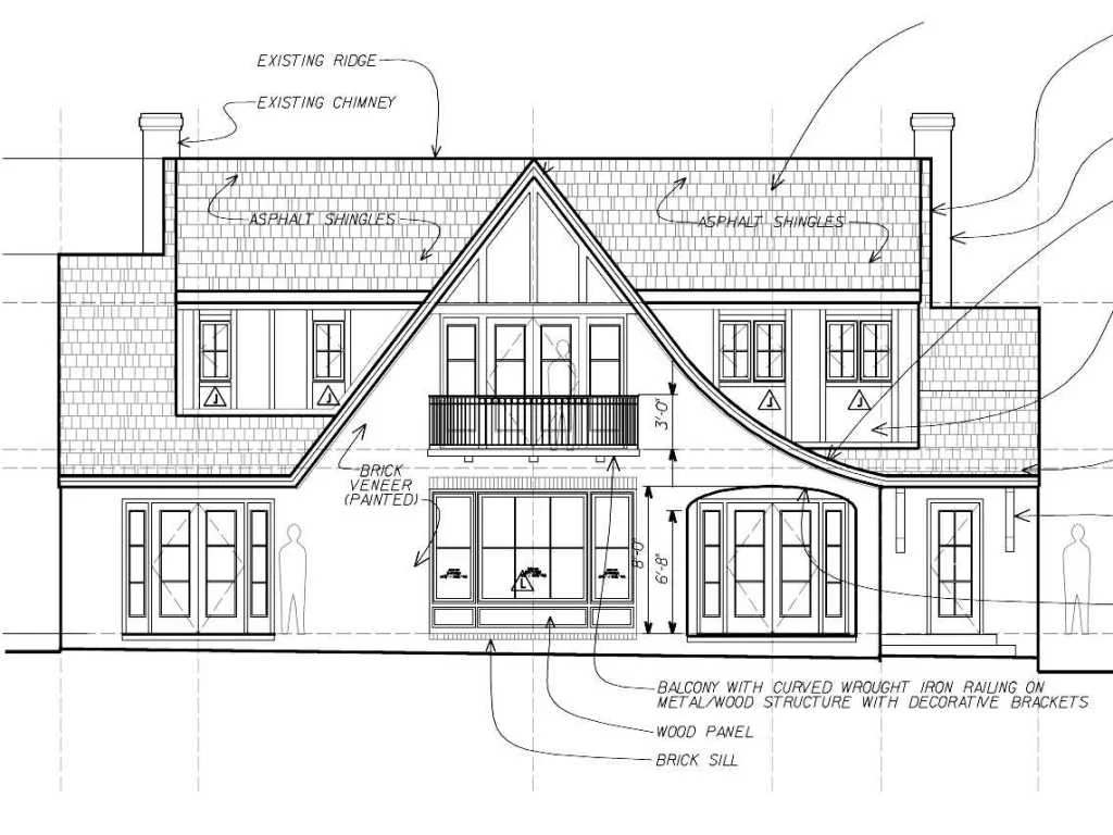 Exterior Elevation Drawing