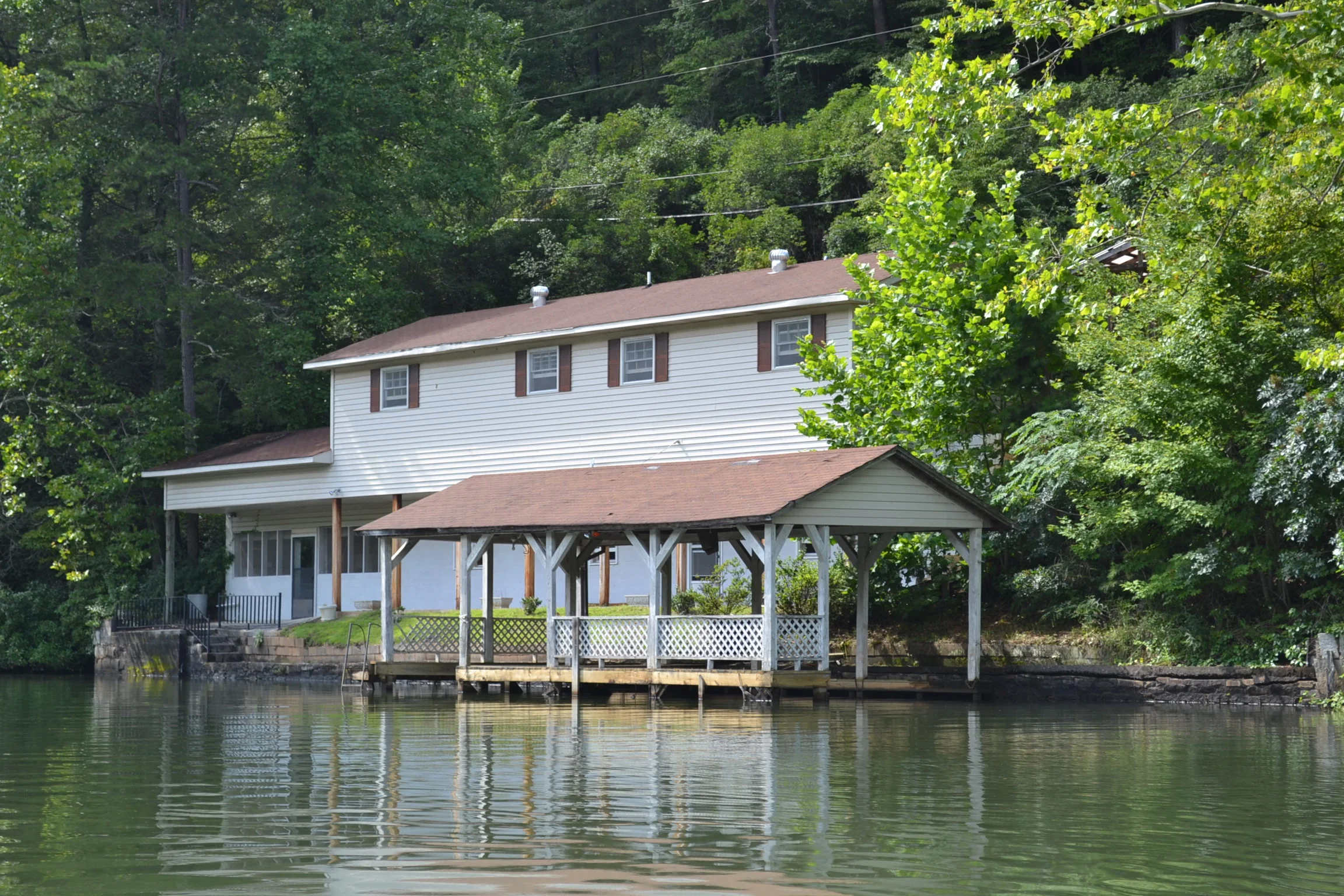 Existing Lakeside Elevation