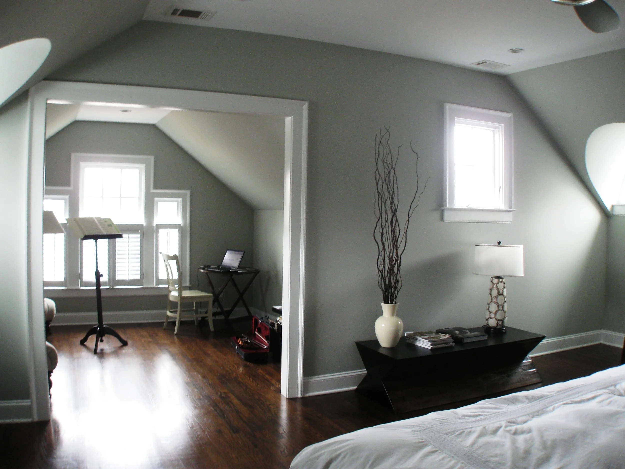 Master Bedroom looking towards Sitting Room