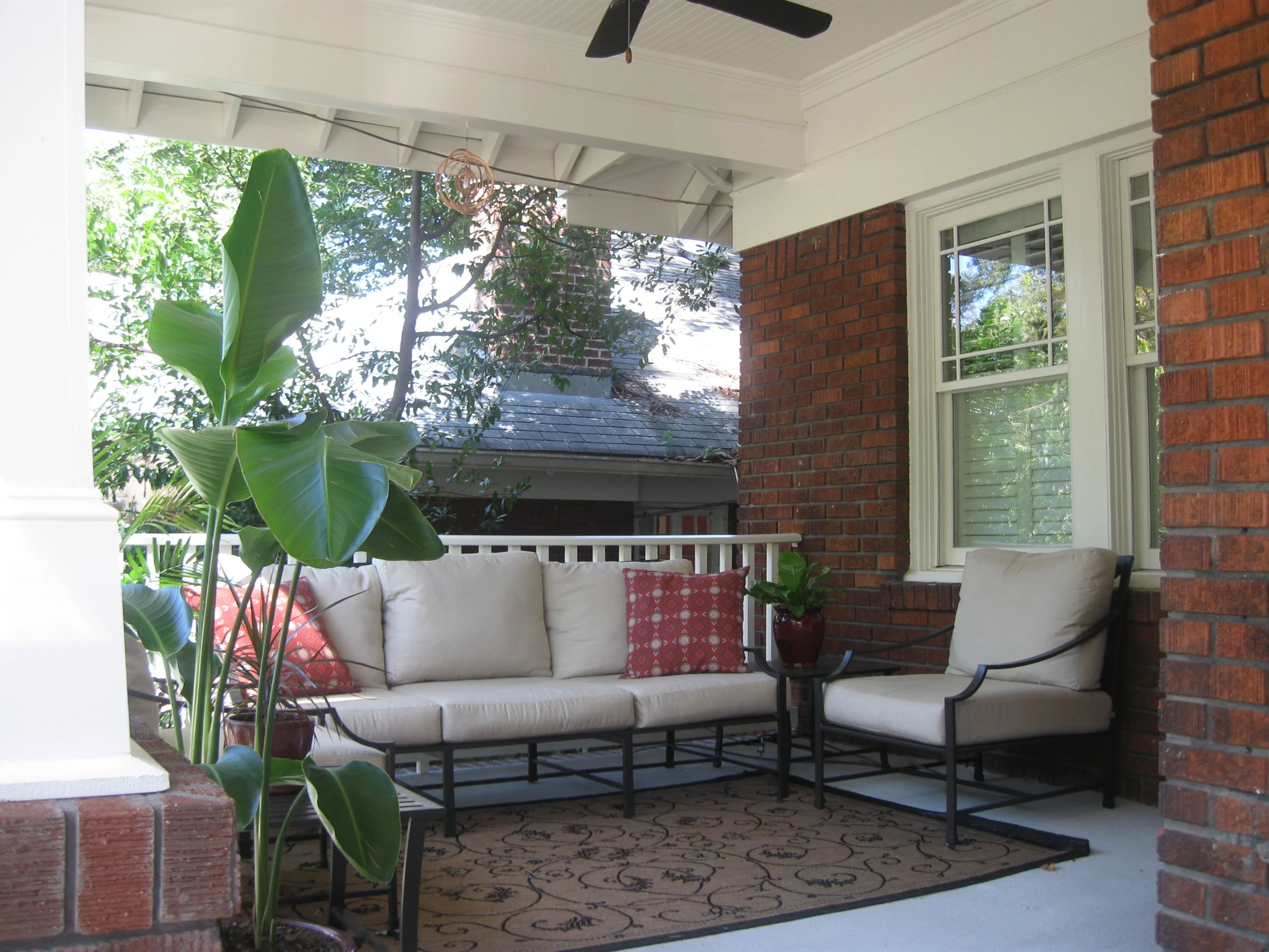 Enlarged Front Porch