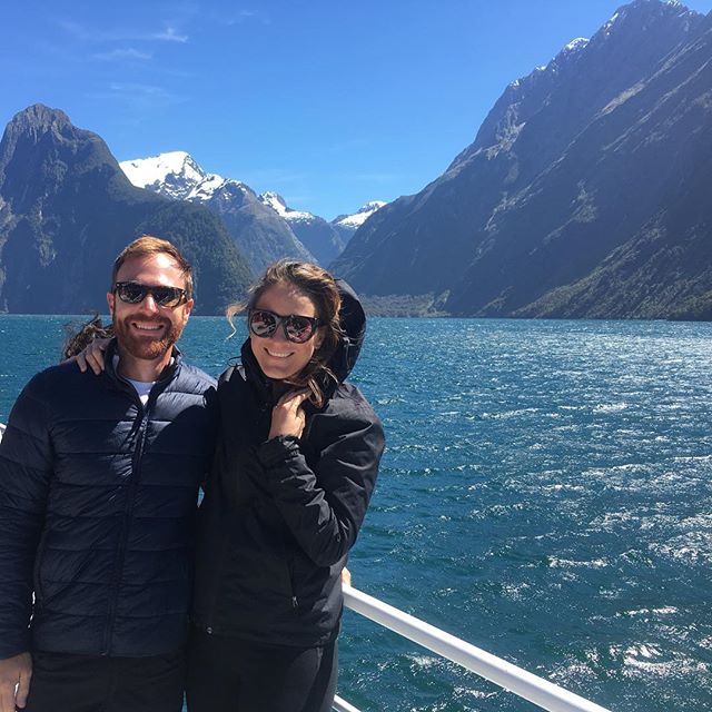 📍Milford Sound, NZ. This country is certainly all it&rsquo;s cracked up to be.
.
#nofilterneeded #vacationforever #yearoftravel