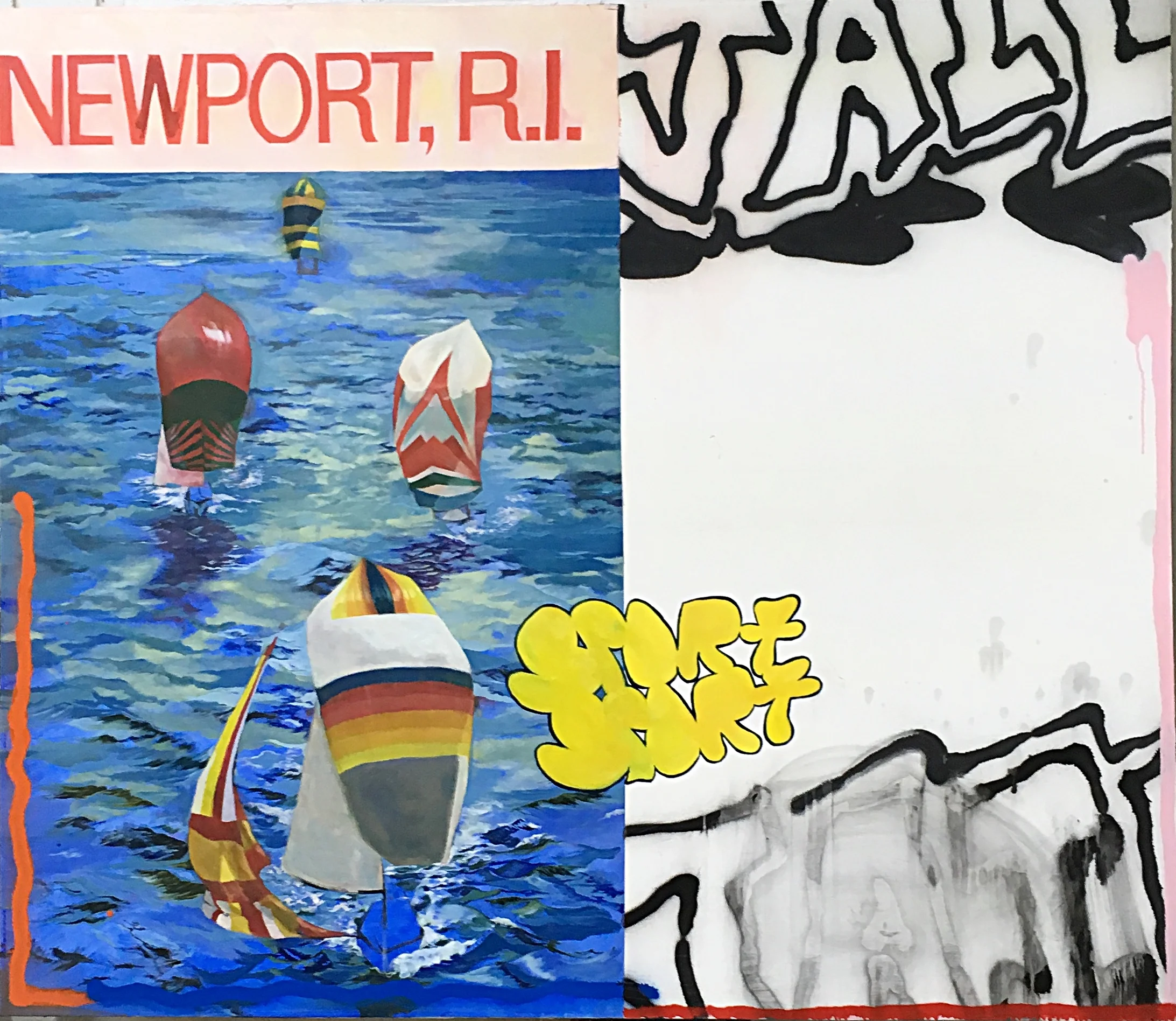 "Untitled (Jail Jail Sport Sport)" 2018
