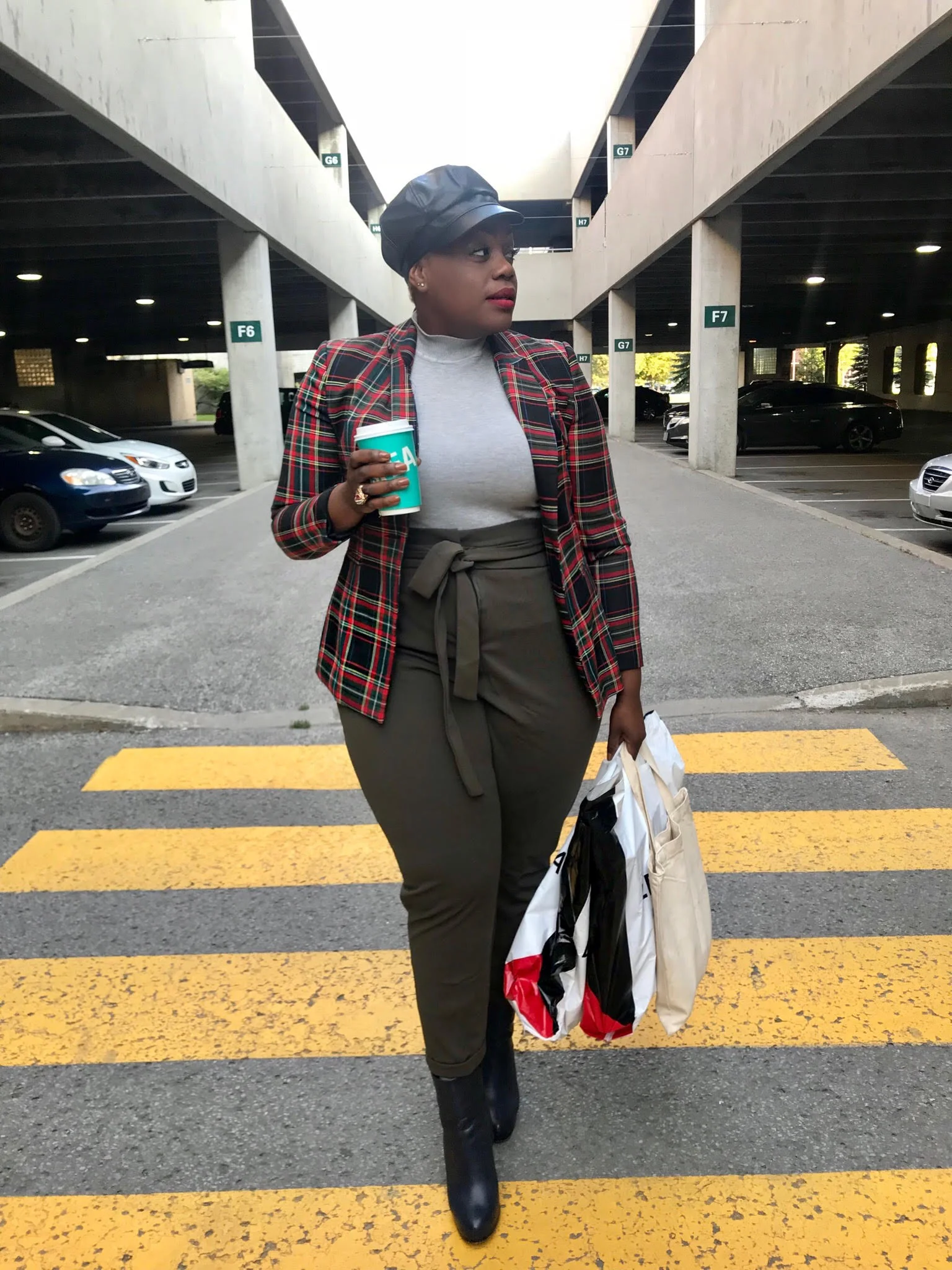 Shopping after work in the same style cuz its to comfortable ;)