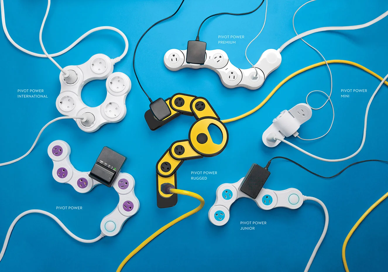 From there the Quirky design team took Pivot Power in many different directions. 
