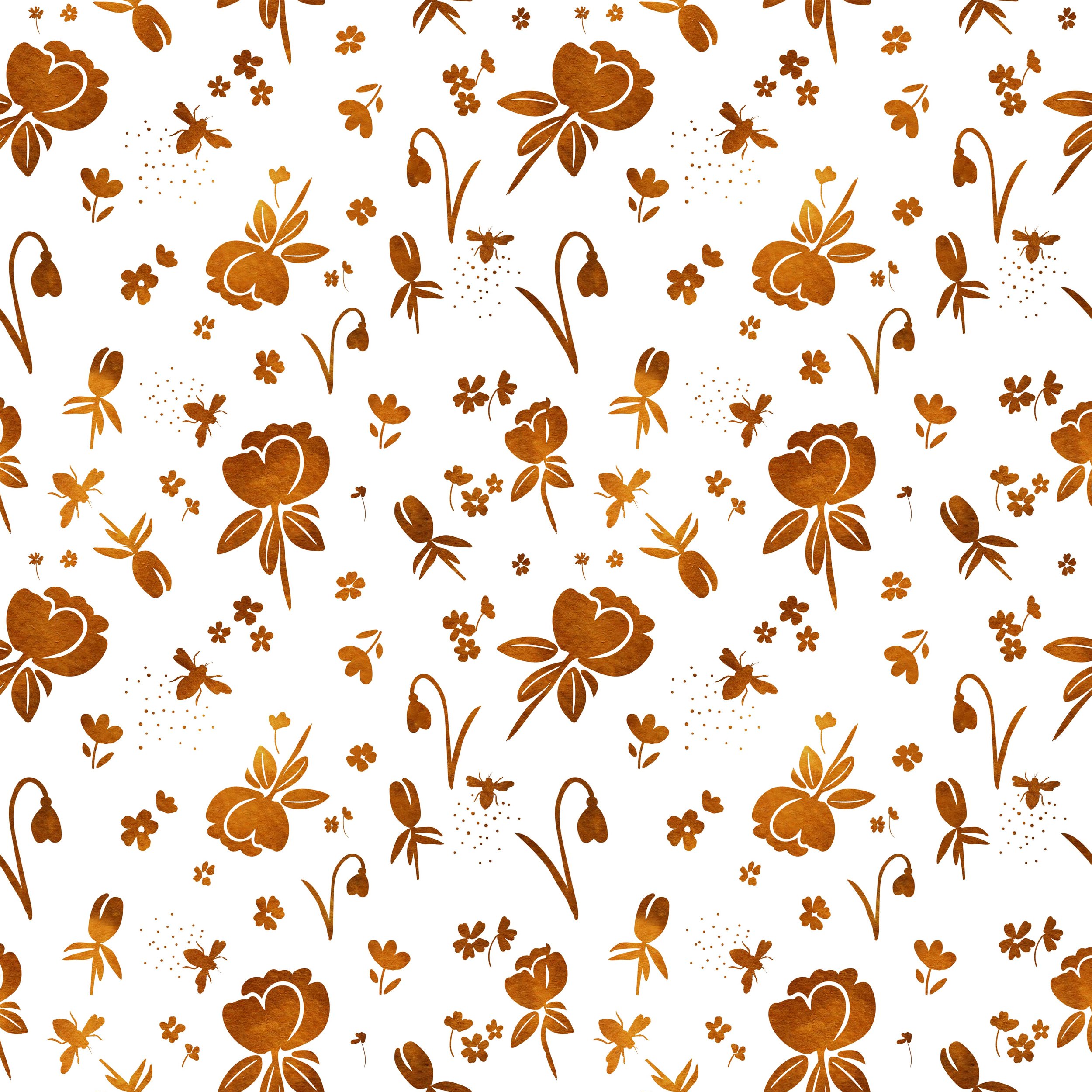 Spring Flower Pattern gold white seamless web.jpg