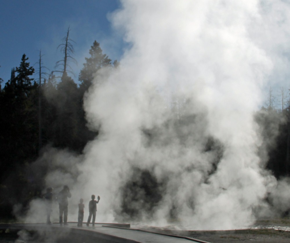 SILHOUETTED IN THE GEYSER by Roger Cooke by Roger Cooke.jpg