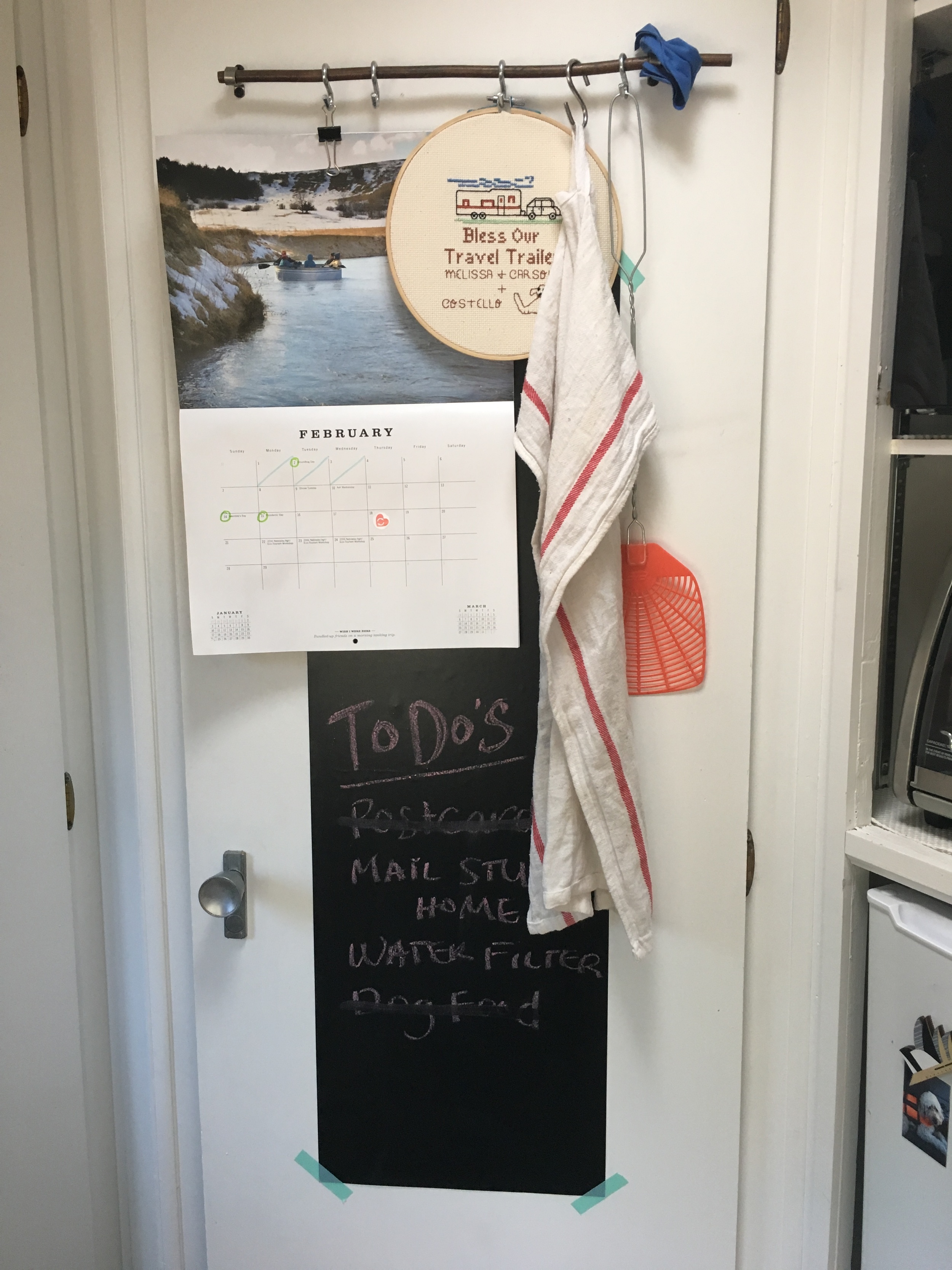 Bathroom Door Organizer