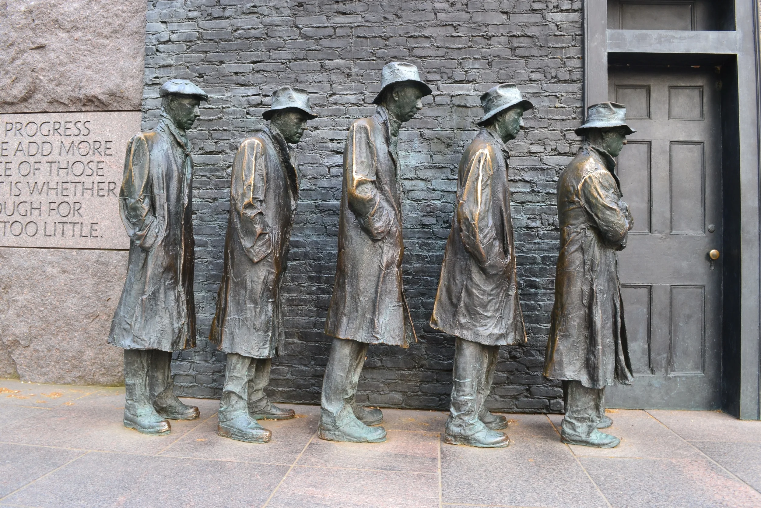 FDR Memorial.