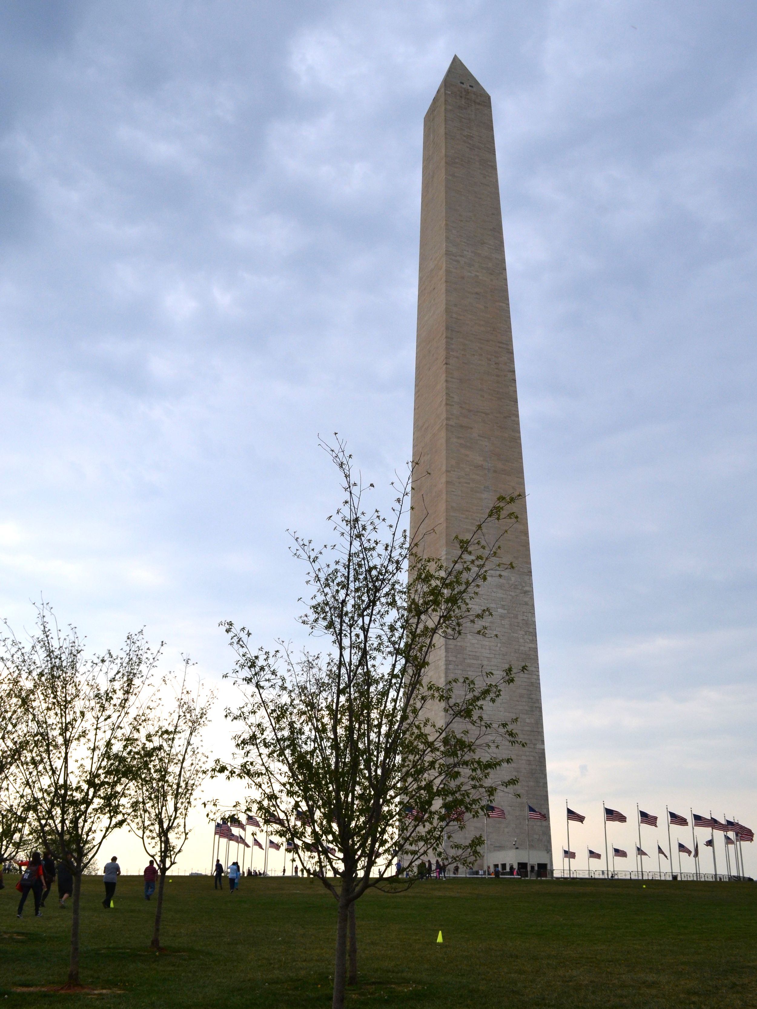 The Washington Monument.