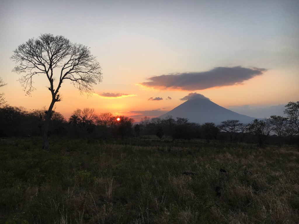 Sunset at Ometepe 