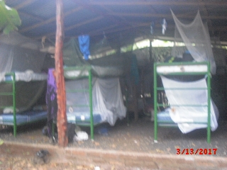 Our bunk beds 
