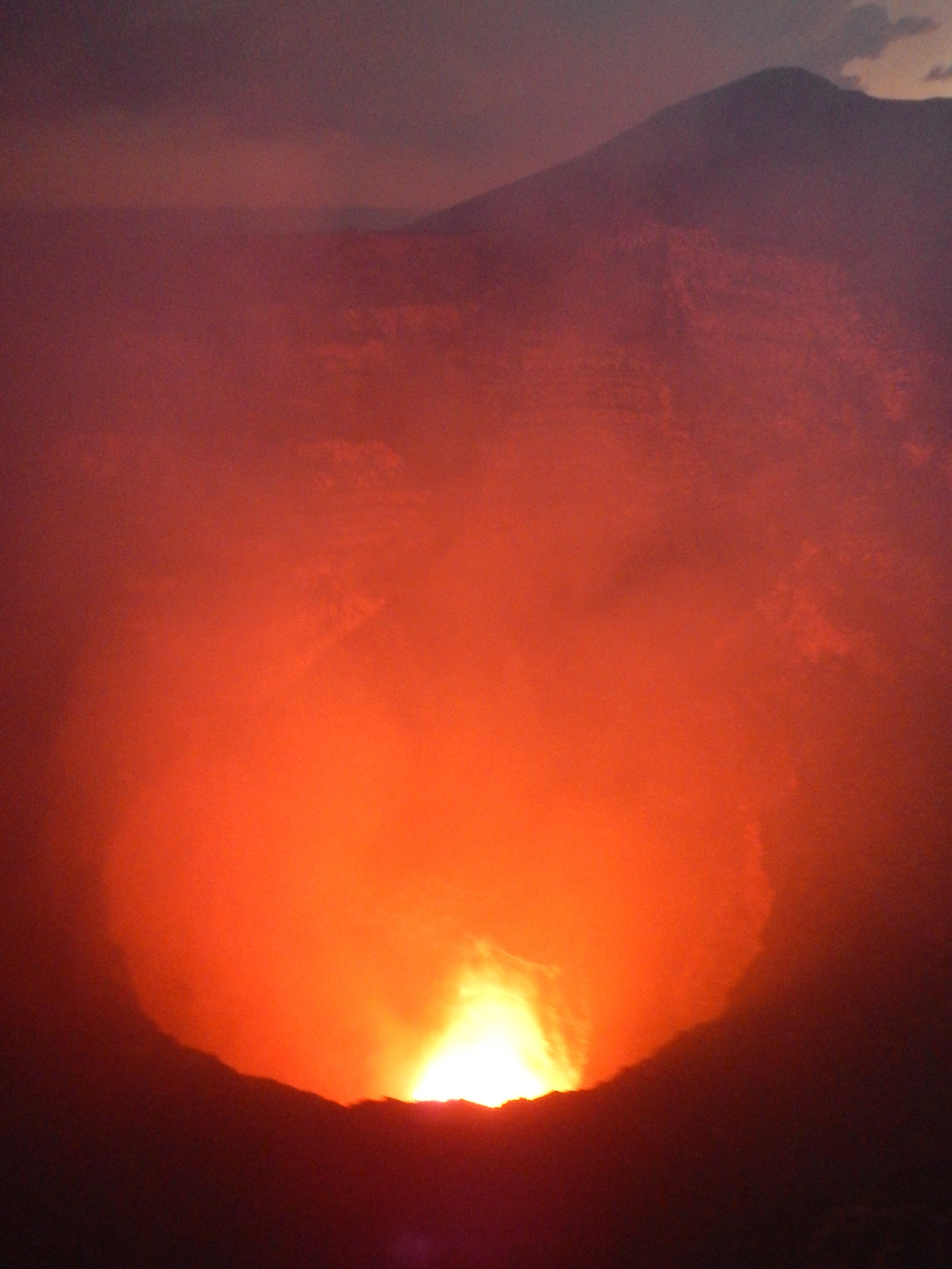 Volcan Santiago en Masaya Nicaragua