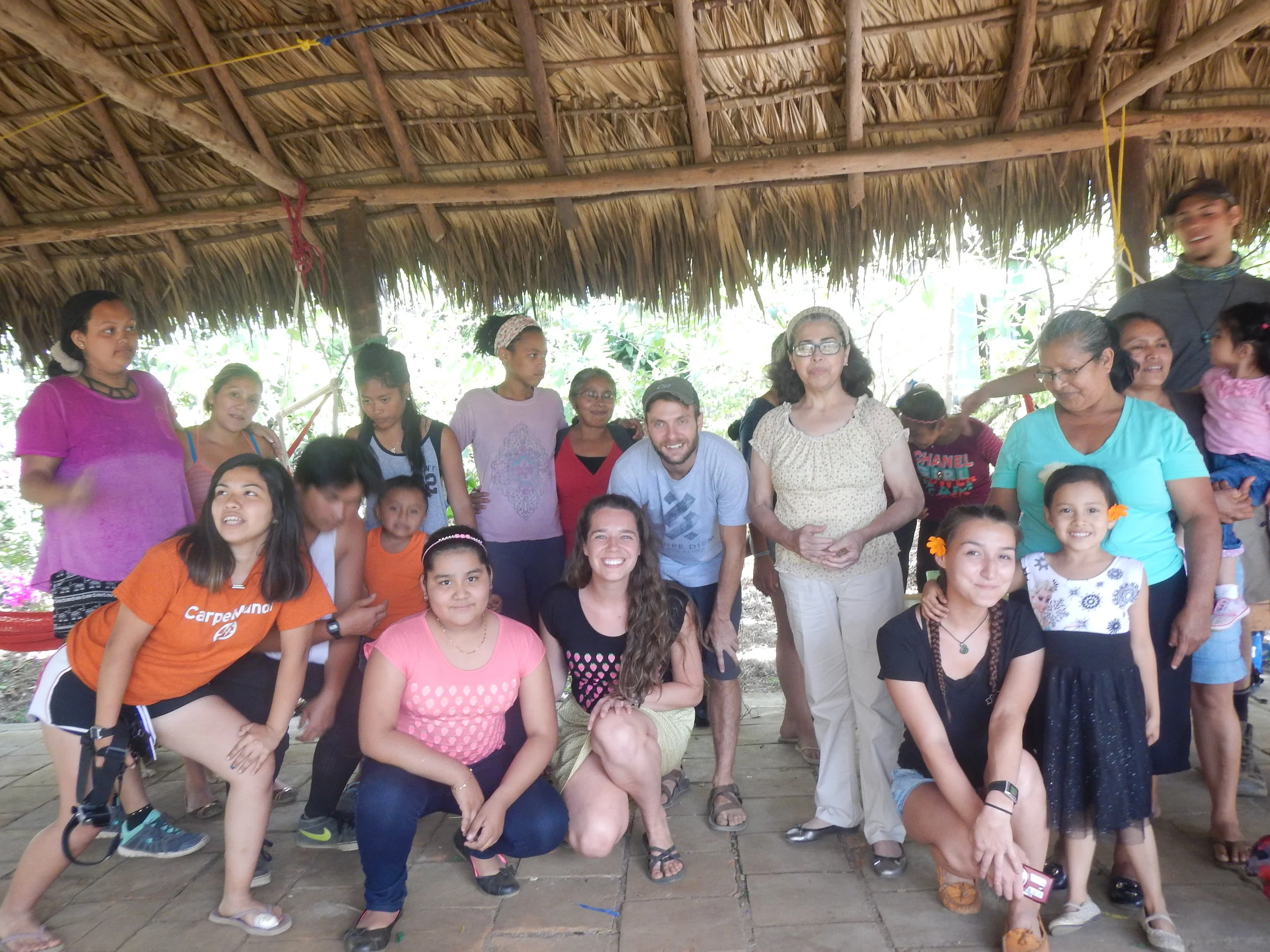 Goodbye reunion with all our host families. &nbsp;