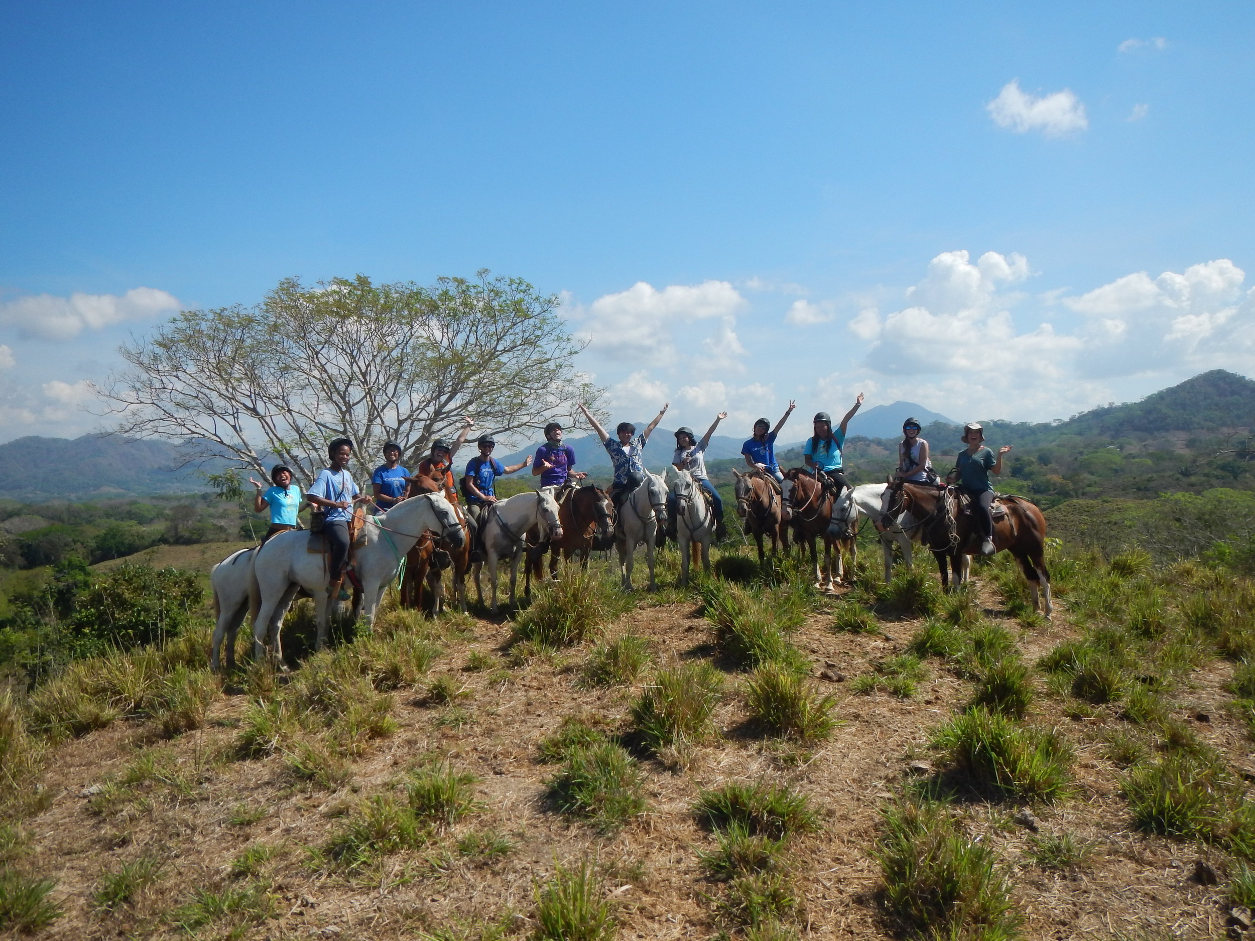 Fortaleza horseback riding in Costa Rica