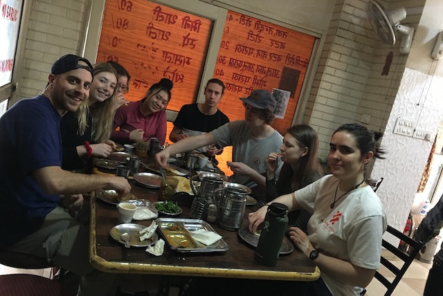 Second meal together.