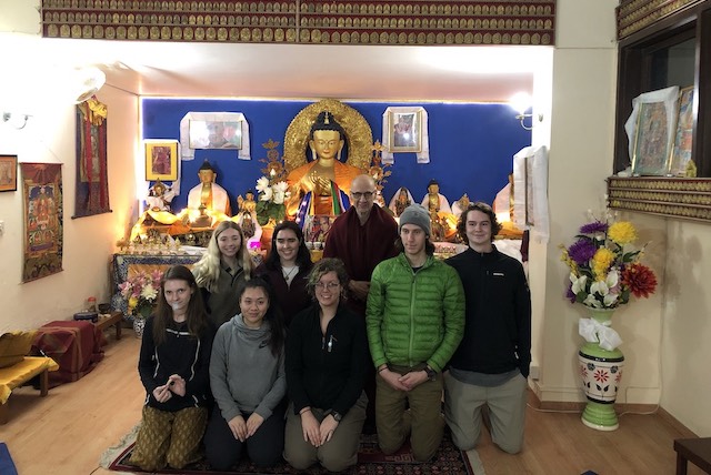 The group with Kabir.