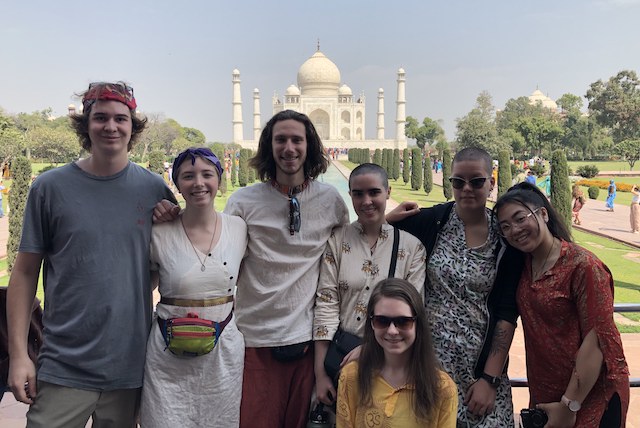 Shanti and the Taj Mahal!