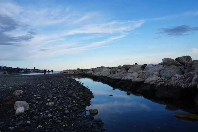 Beautiful view at the beach.