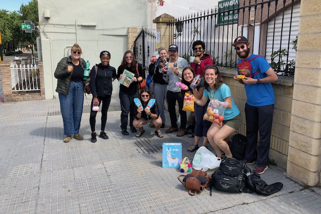 Secret Easter celebrations with the group!