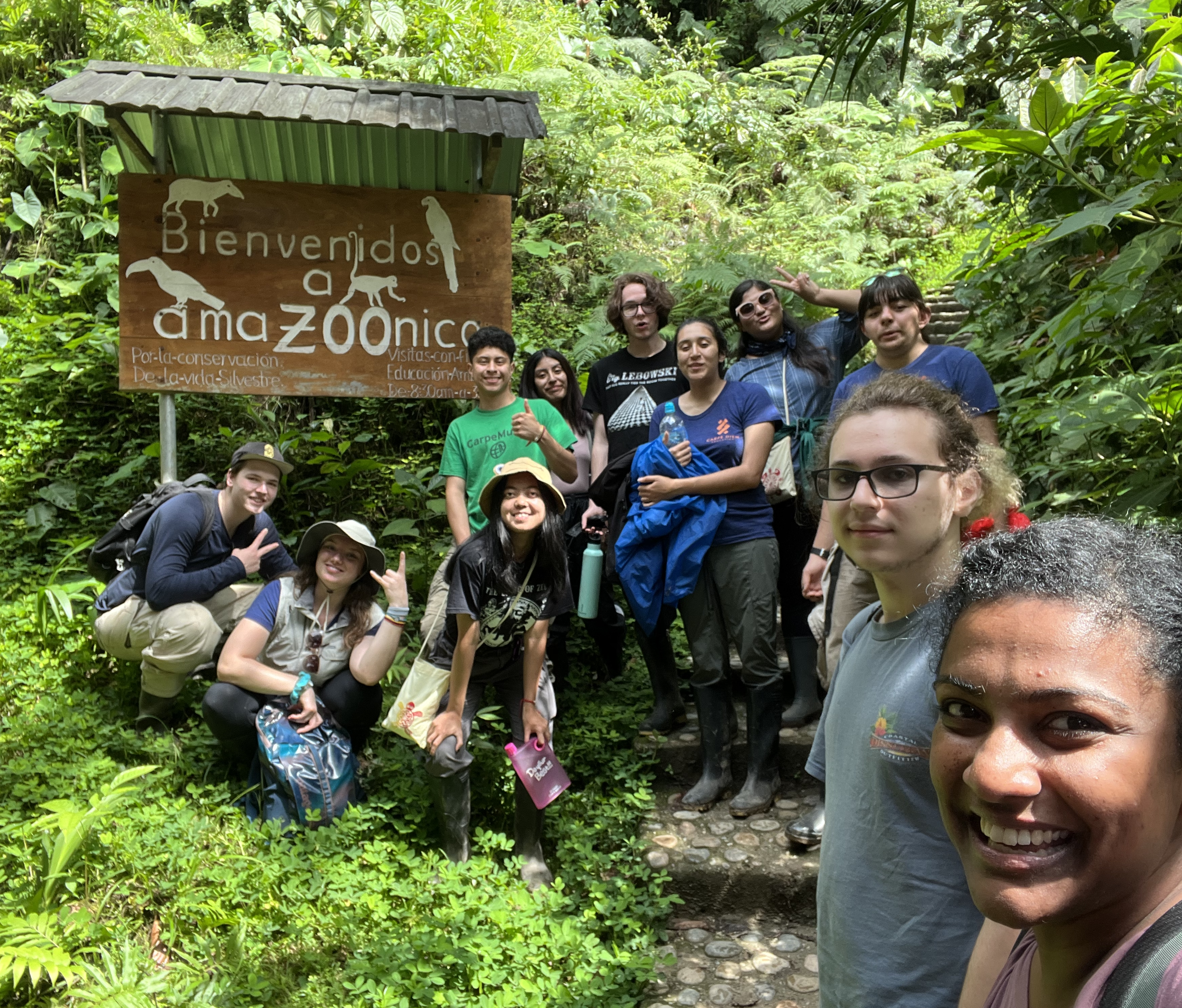 RAIN, RAIN GO AWAY... EXCEPT WE'RE IN A RAINFOREST