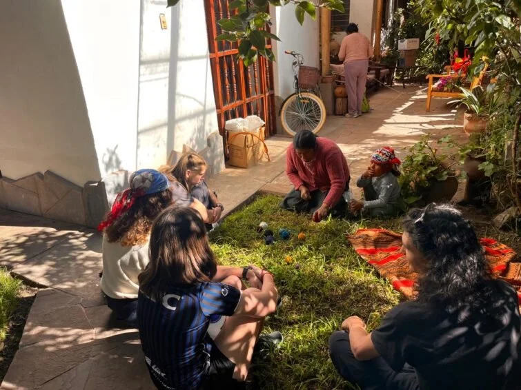 Start of Urubamba Homestays, Issac’s birthday