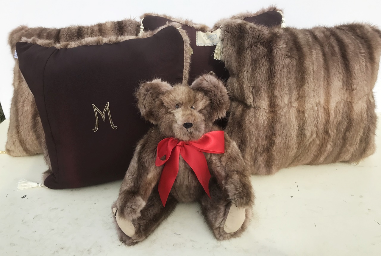 making teddy bears from fur coats