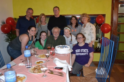 When the group first arrived, they celebrated Grayson Atha's birthday. It was very special for him to celebrate in Haiti as he was one of ICC's founding members!