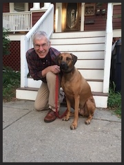 DJ, the Rhodesian Ridgeback "Thank you, Holly , for helping me save DJ, our relationship, and my sanity." Dorian Fliegel Cambridge, MA