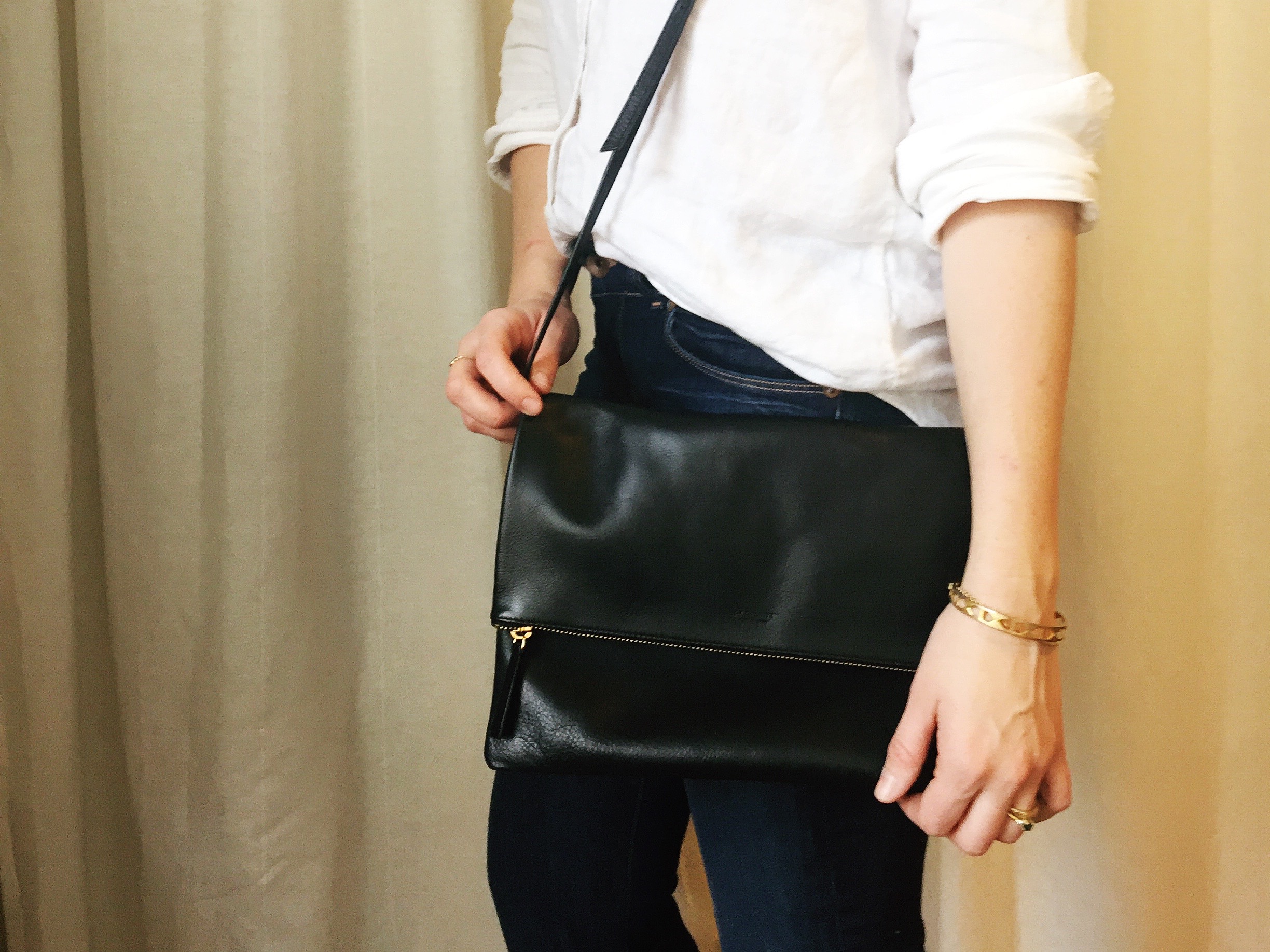 M black crossbody bag