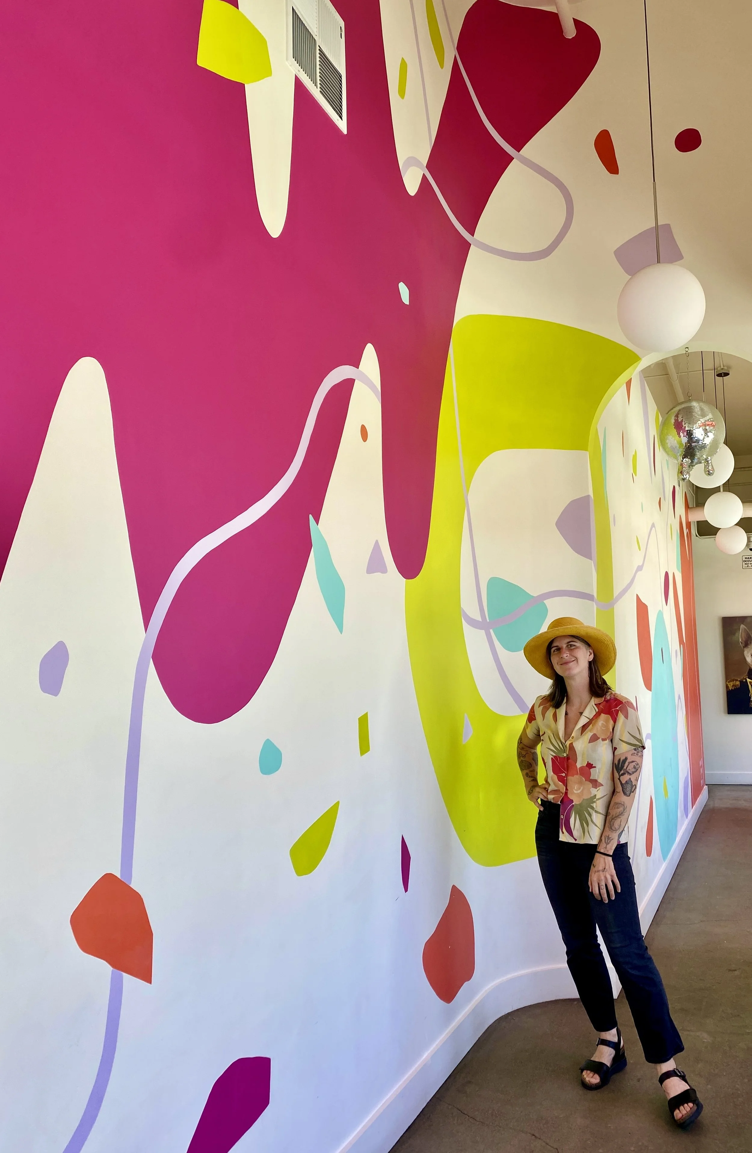 Ice Cream Shop Hall Mural | Bad Walter's Rockridge
