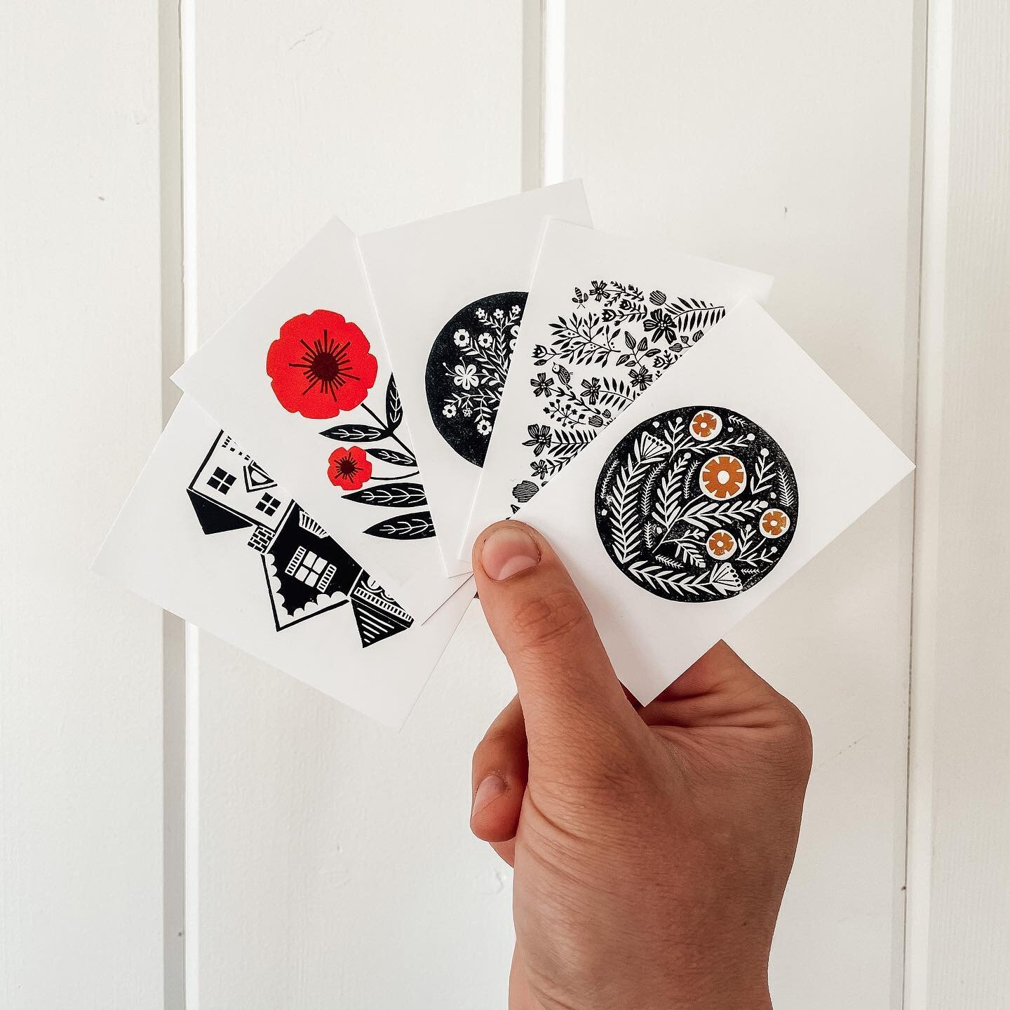 One of these cute lil business cards is included in every order. Where would you display yours?