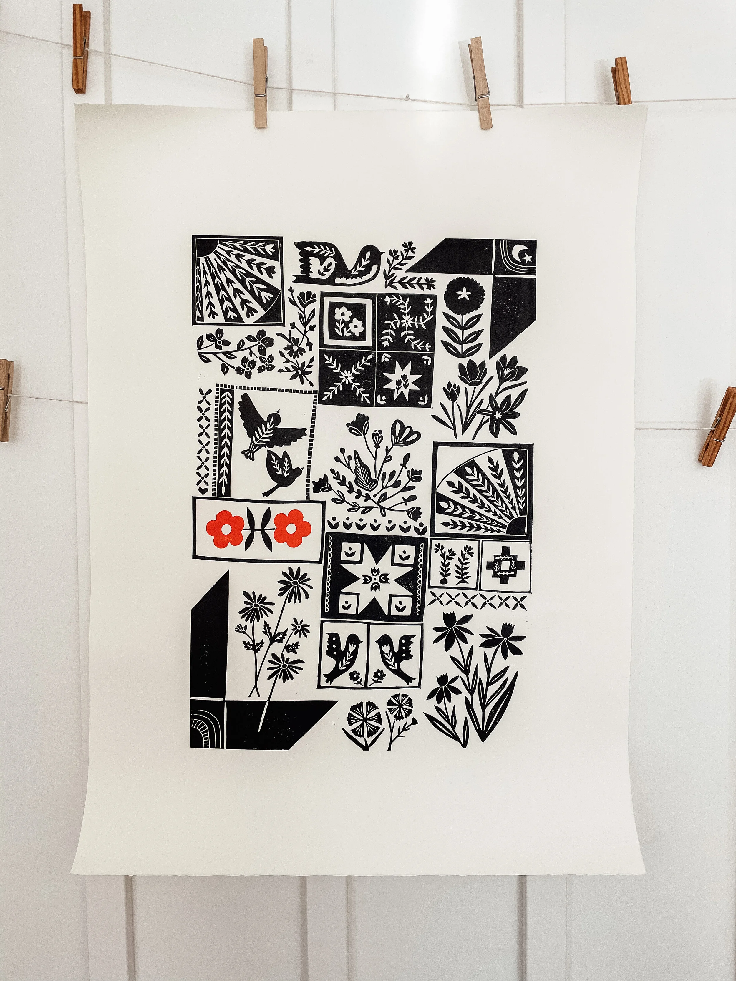 Loss and Life Print