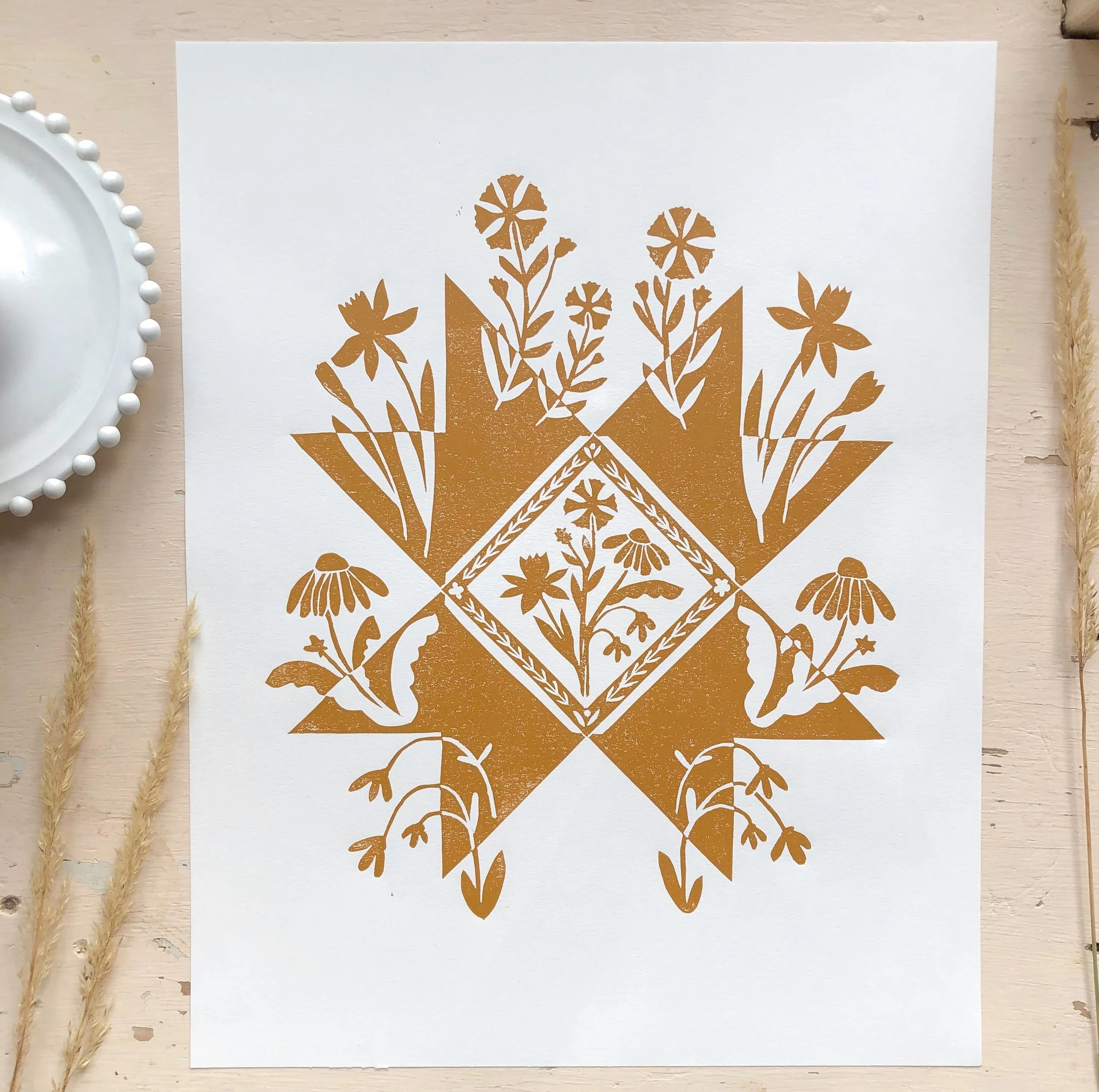 Prairie Quilt Print