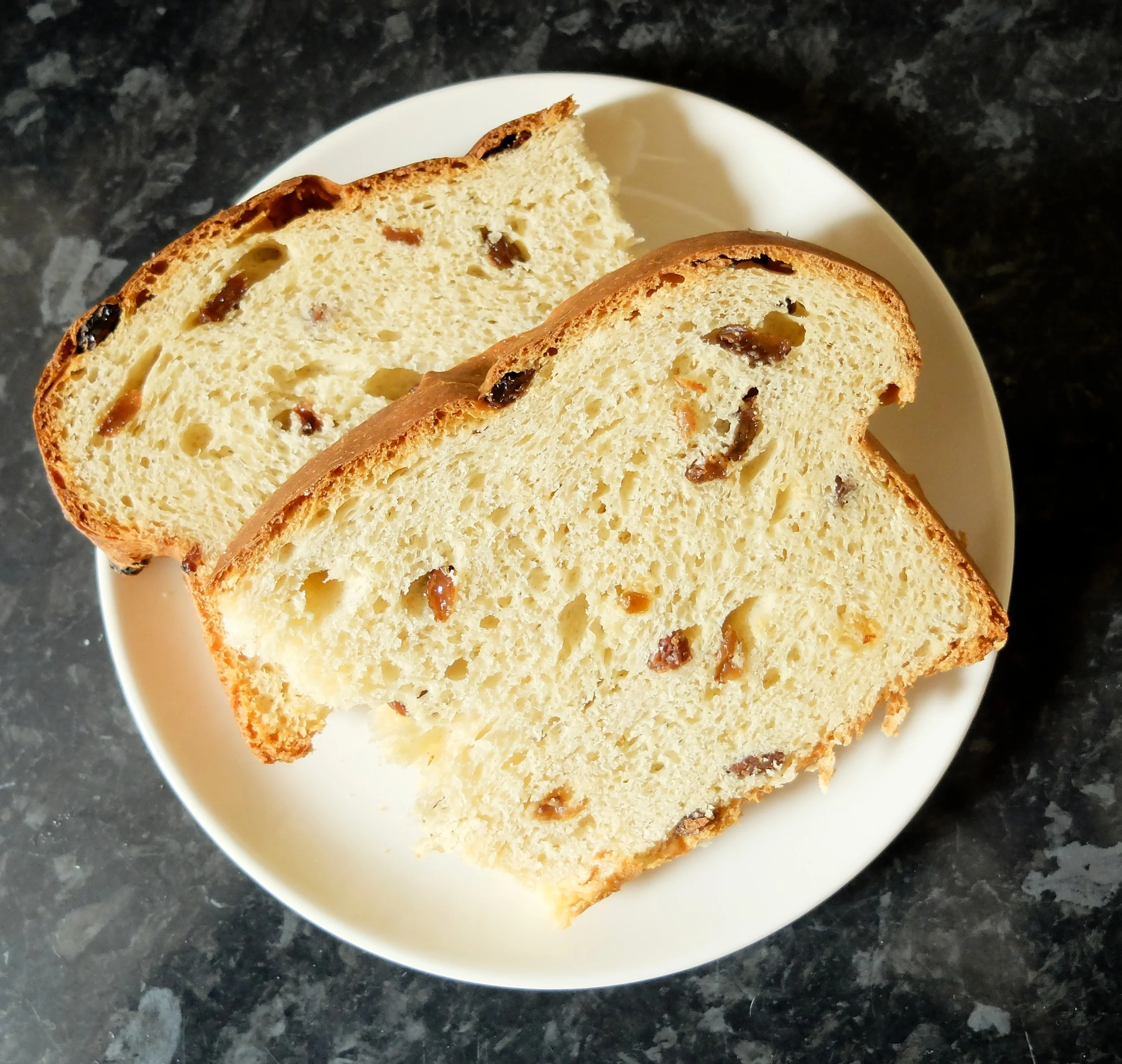 Easter Bread, or, Sweet Breakfast Bread with Raisins