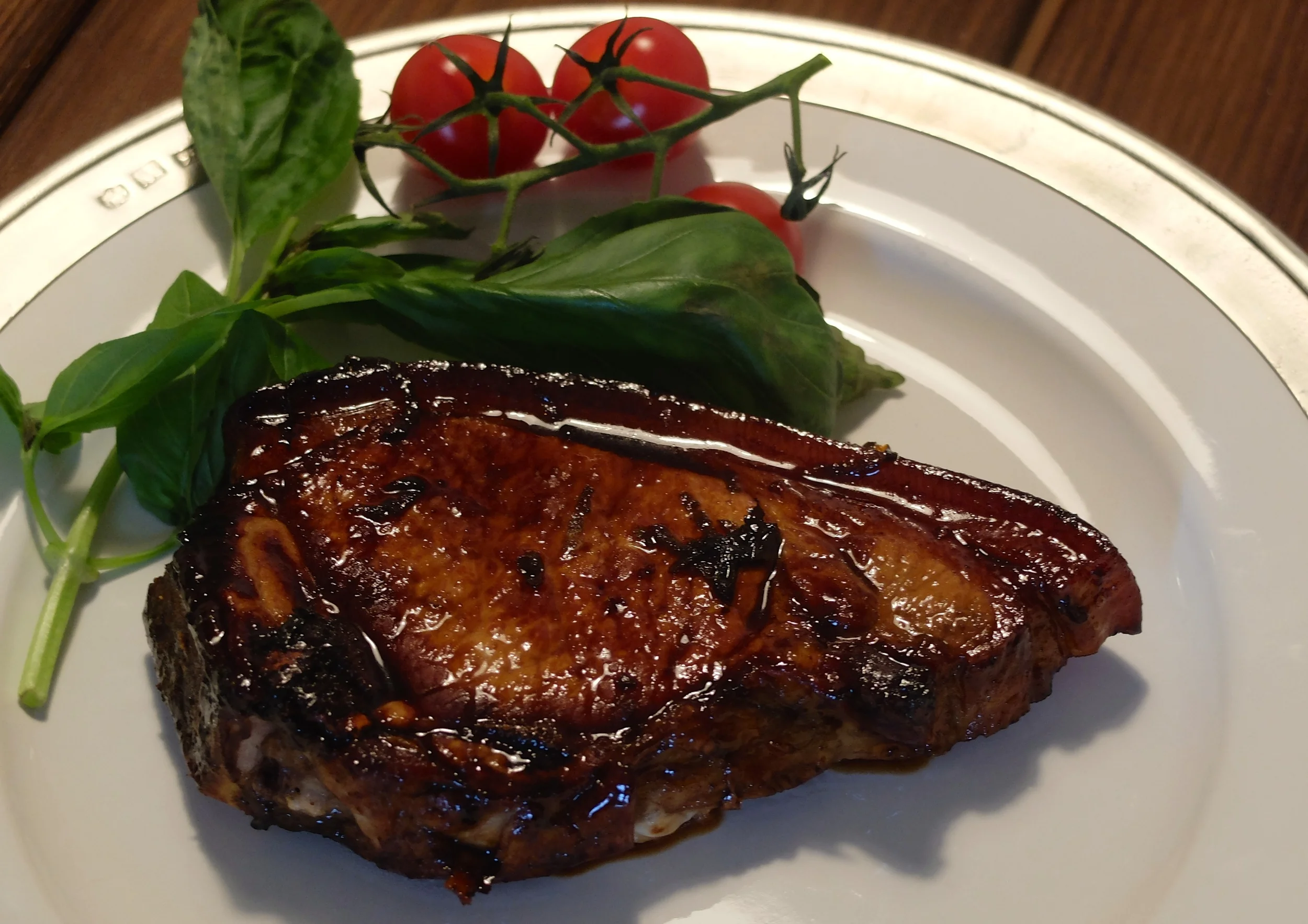 Lime-Glazed Pork Chops
