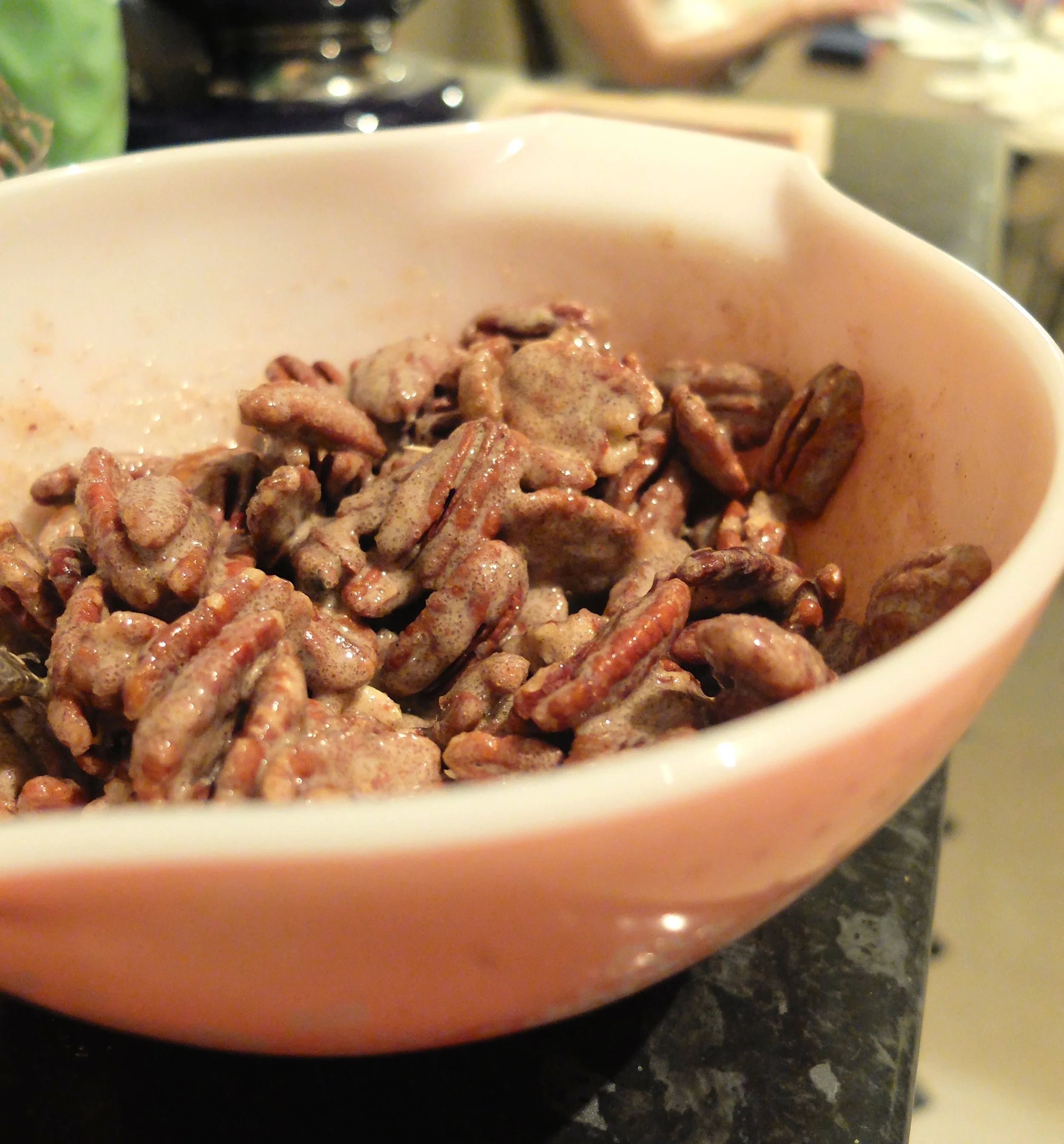 Cinnamon Pecans, and a Big-Time Secret 