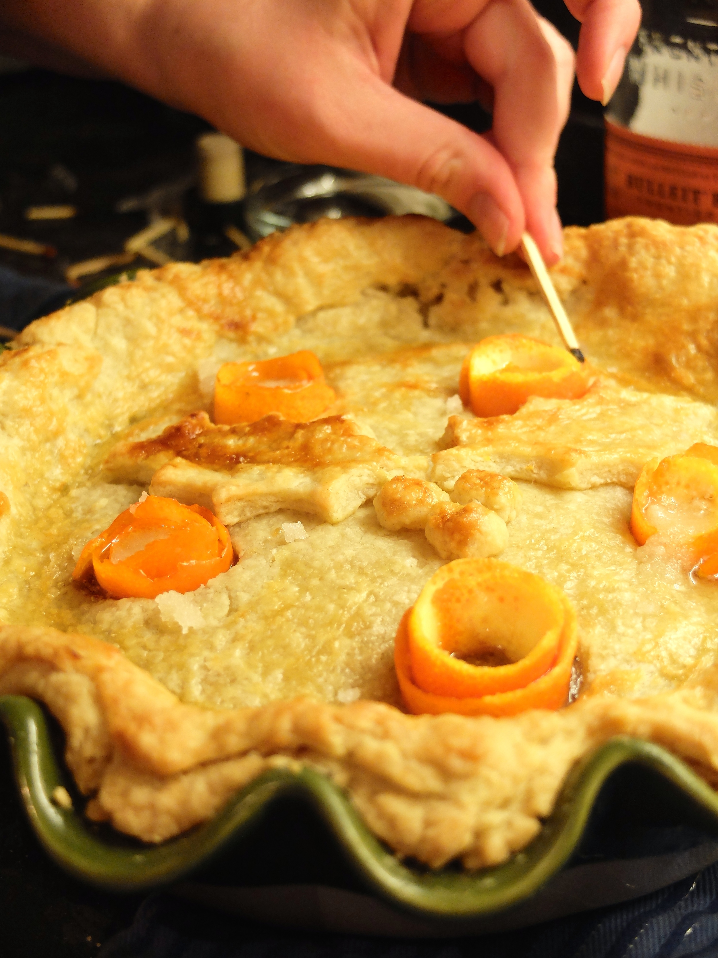 Holiday Almanac December 4: Flaming Mince Pie